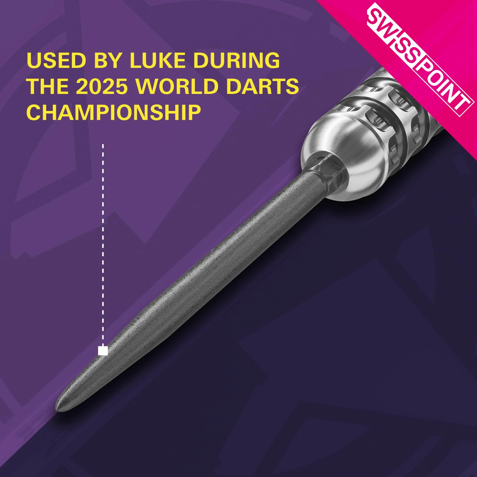 Target Darts Swiss Point SLK Luke Littler Puntas de Dardos Acero Repuesto 30mm 35mm 42mm Oro Plata Negro