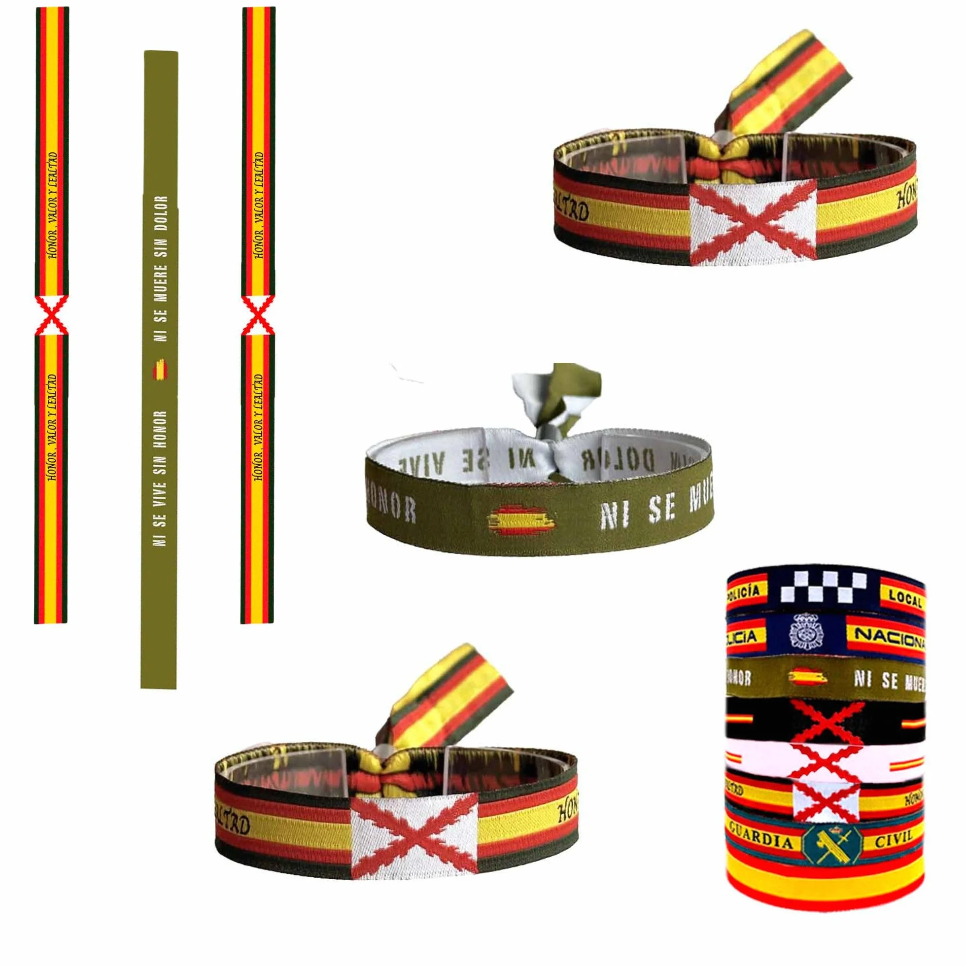 . (Cruz Borgoña Honor *2 + Militar Honor)