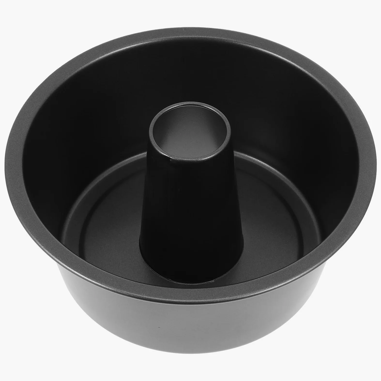 VALICLUD Molde Redondo y Diseño Hueco para Pasteles de Acero al Carbono Extra Grueso Recubrimiento Antiadherente Adecuado para Hornear Pan y Cupcakes