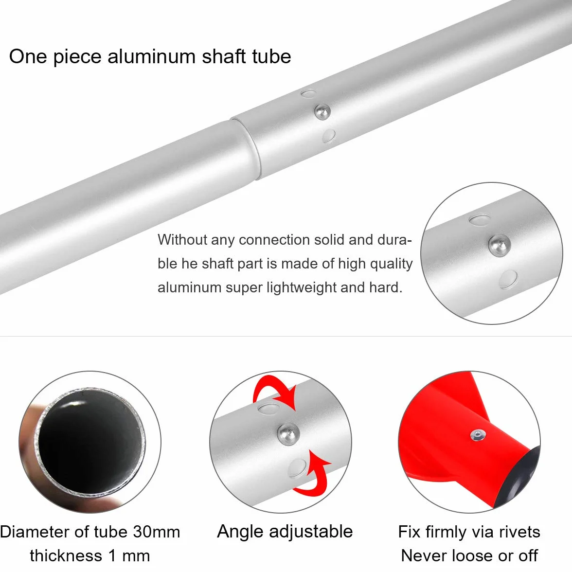Remos Kayak Desmontables 222cm Aluminio Ligero Palas Doble para Barco Sup Piragua