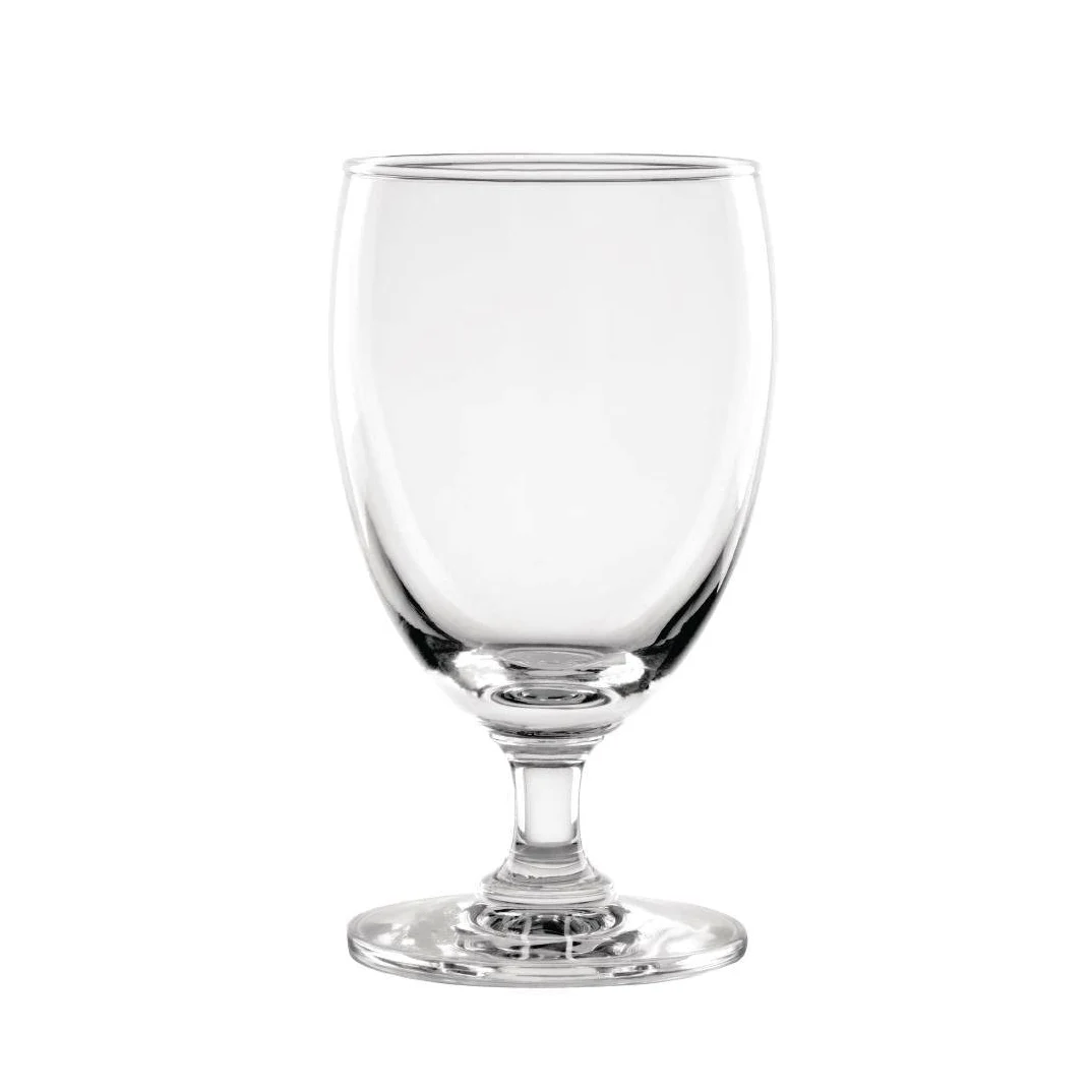 Olympia Copas de vino de tallo corto para cócteles, 308 ml, transparentes, 6 unidades (paquete de 1)