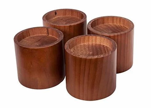Patas de elefante de madera - ALTURA 9 cm