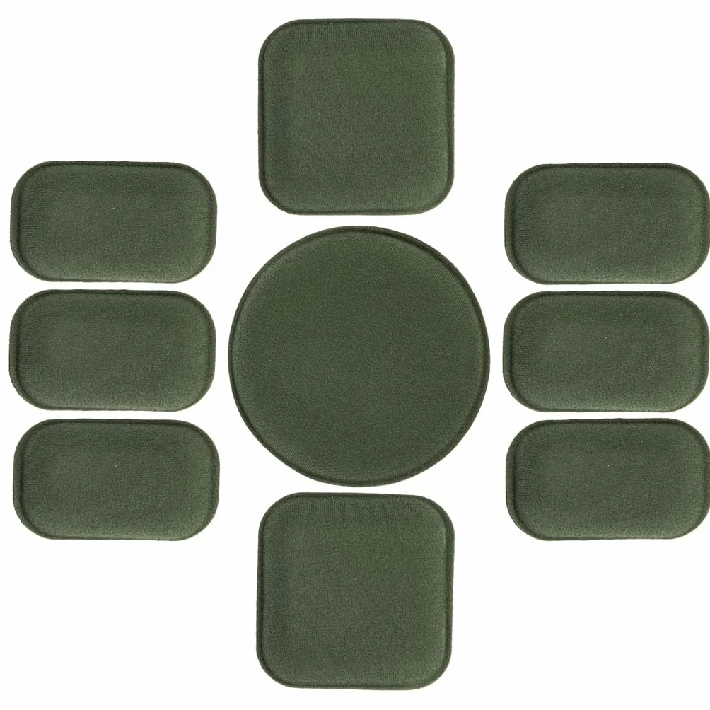 Airsoft Helmet Pads 19PCS/Set Tactical Helmet Replacement Accessories Soft EVA Foam Padding Insert Motorcycle Padding Kits Bicycle Bike Mats for Costume Cosplay Fast Me CSACH FMA