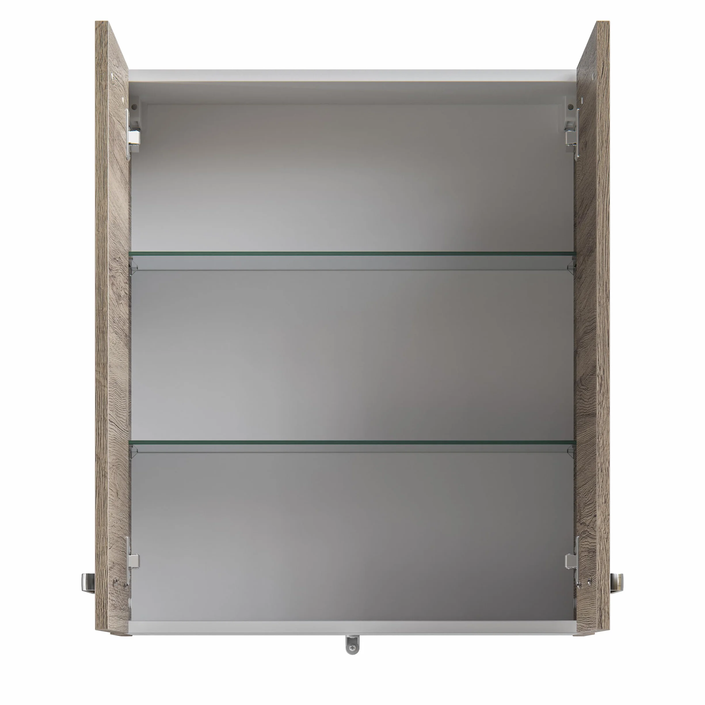 PELIPAL 313 Offenbach - Armario de Pared (60 x 70 x 20 cm, Madera), Color Roble San Remo