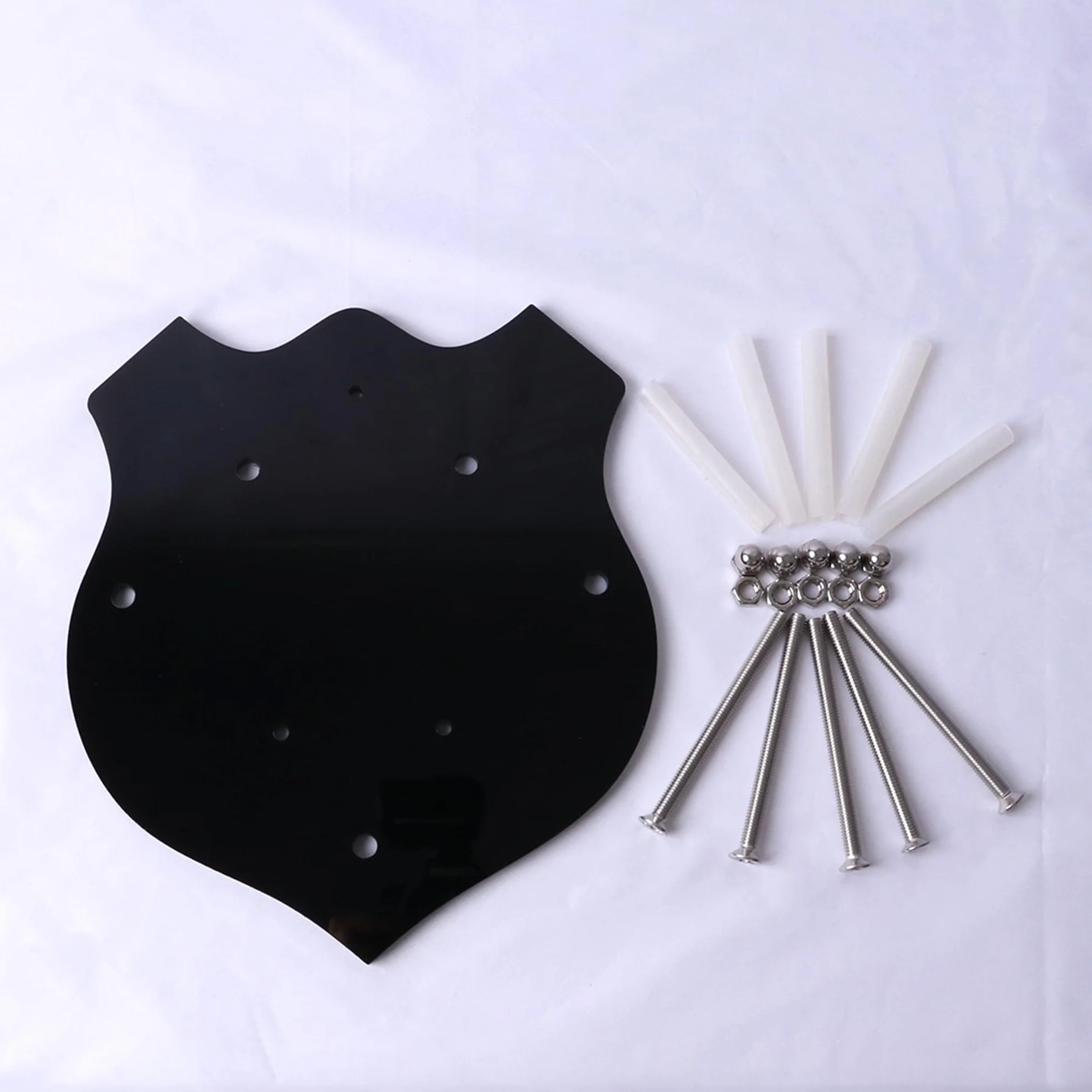 Soporte de pared para espadas acrílico, colgador de espada y hacha, exhibidor para 2 espadas