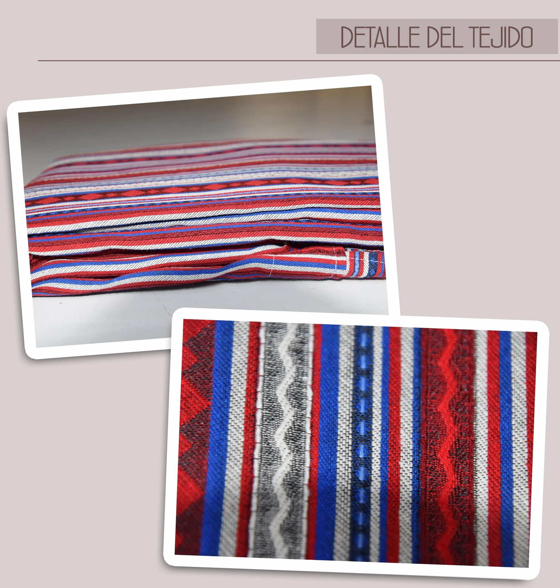 Milica Cortina Alpujarreña Jacquard Rústica 140x260 cm | Solo Cortina | Estilo Tradicional Español para Puerta y Ventana Exterior e Interior | Alta Resistencia y Fácil Instalación | Modelo Jarapa