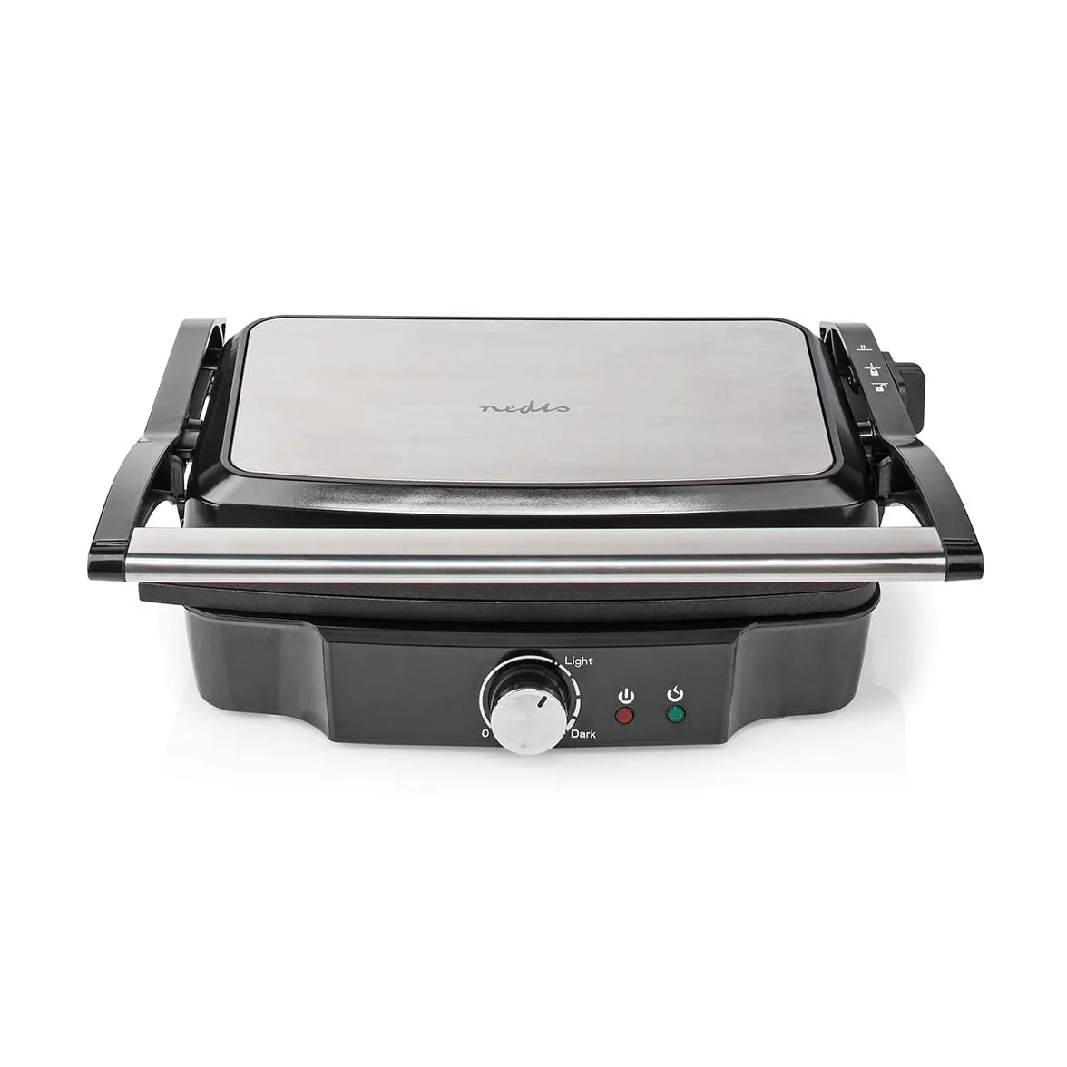 Parrilla de Contacto | 1500 W | 27.8 x 17 cm | Control de temperatura ajustable | Acero inoxidable/Plástico