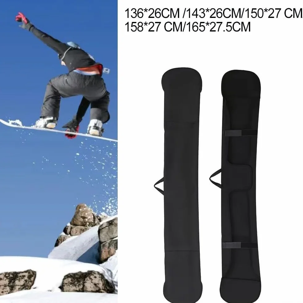 Funda de almacenamiento para tabla de snowboard de neopreno elástico