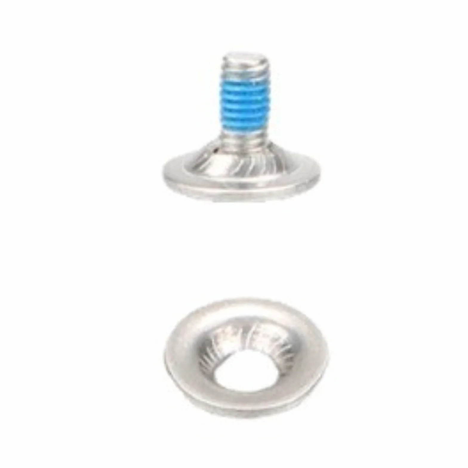 Juego de tornillos de fijación de snowboard con espaciador de 20 mm OD para encuadernaciones (8 piezas)