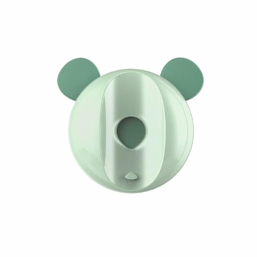 Portacepillos de Dientes para Familia Soporte Magnético For Cepillo De Dientes Eléctrico, Sin Necesidad Perforación, Montado En La Pared Cocinas(Grün)