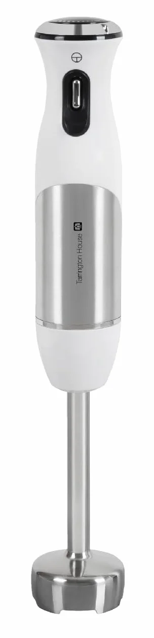 Tarrington House Batidora de Mano STM8000, Acero Inoxidable, 800 W, Blanco/Plata
