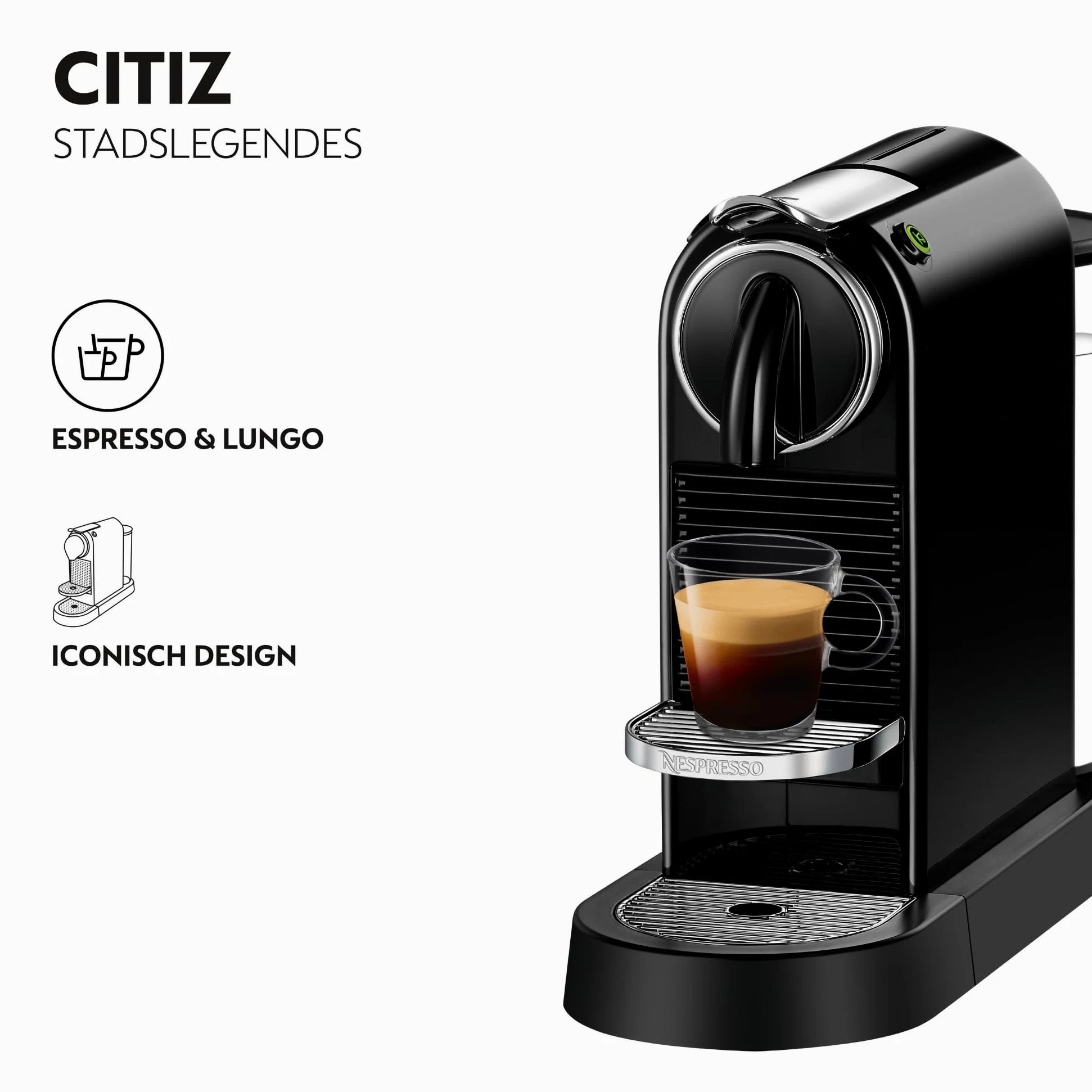 Magimix Nespresso CitiZ M196 Zwart