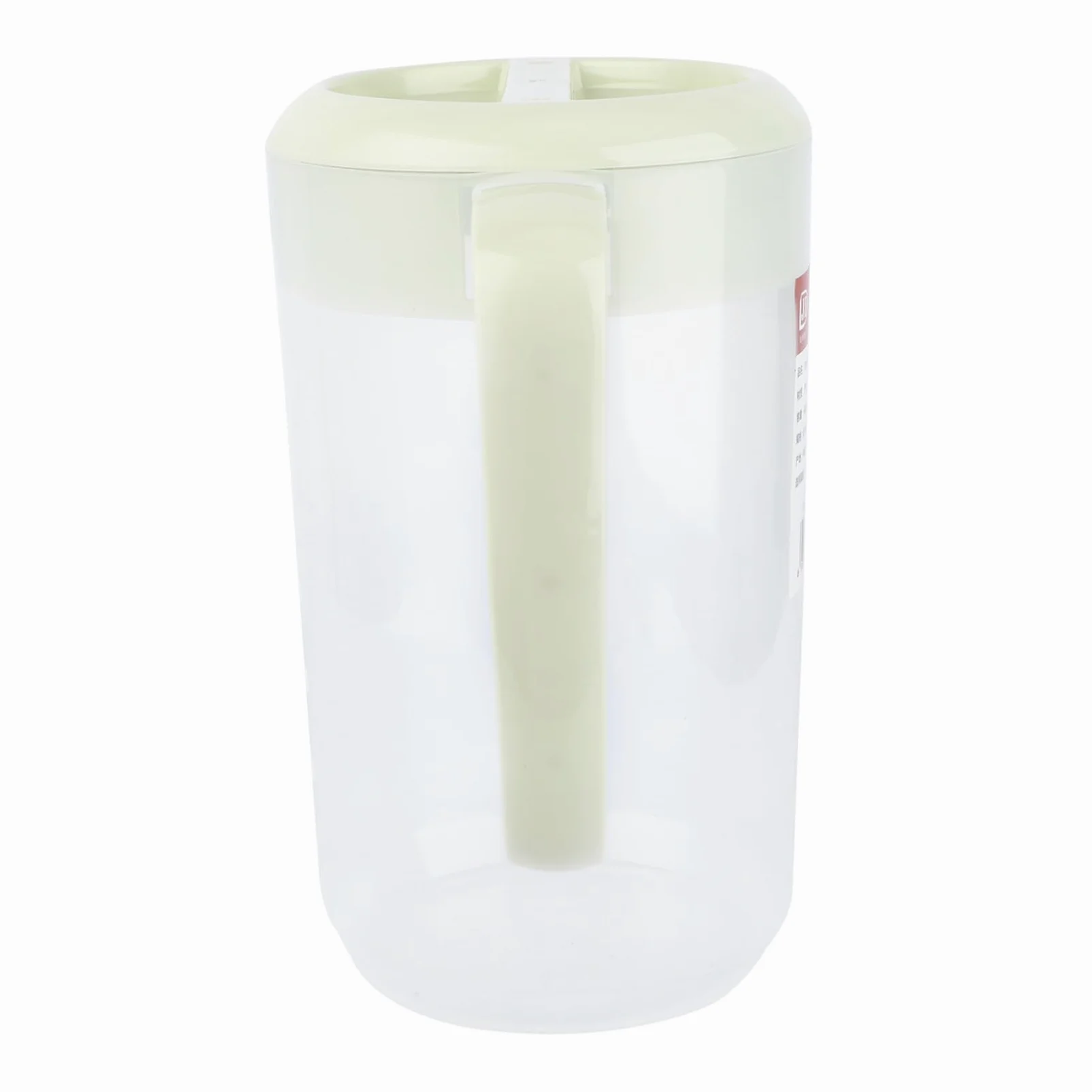 Jarra de Agua Plástica Transparente 4000ml con Mango y Tapa para Bebidas Frías en Casa