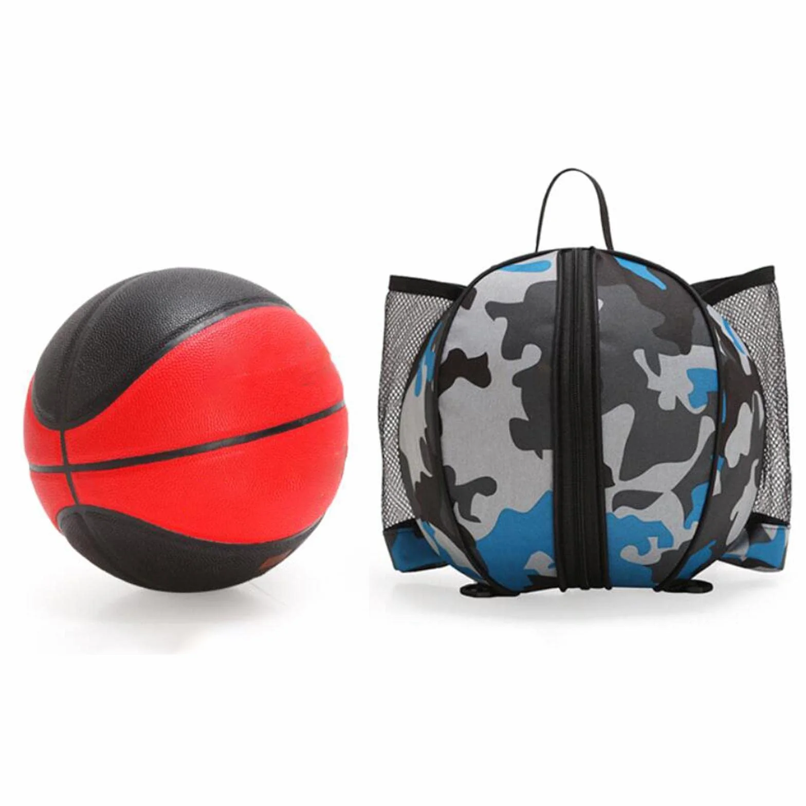 Perfeclan Bolsa de Baloncesto Mochila Impermeable Correa Ajustable Almacenamiento Transporte