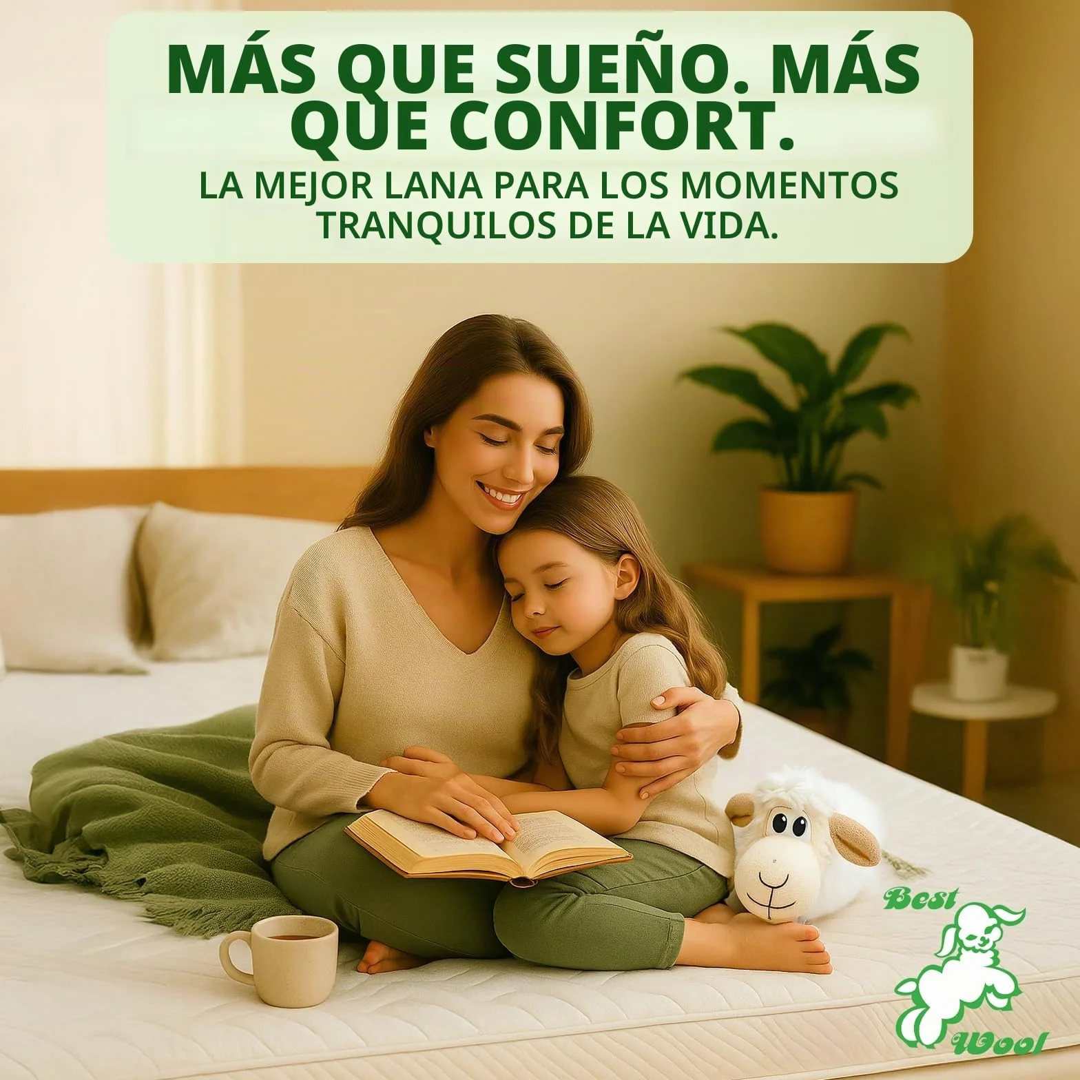 Topper Colchon 120x200 cm – Tsobrecolchon Hipoalergénico y Lavable con Confort Ergonómico - Mattress Topper para Dormir Cómodamente sin Dolores de Espalda