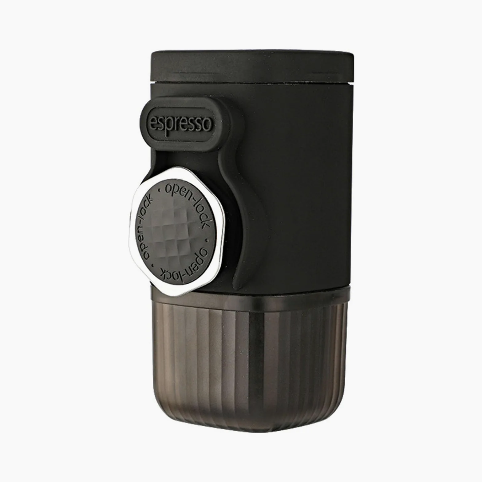Máquina de café: diseño desmontable y lavable integrado, ligera y portátil para un rico espresso, ideal para viajes de café al aire libre