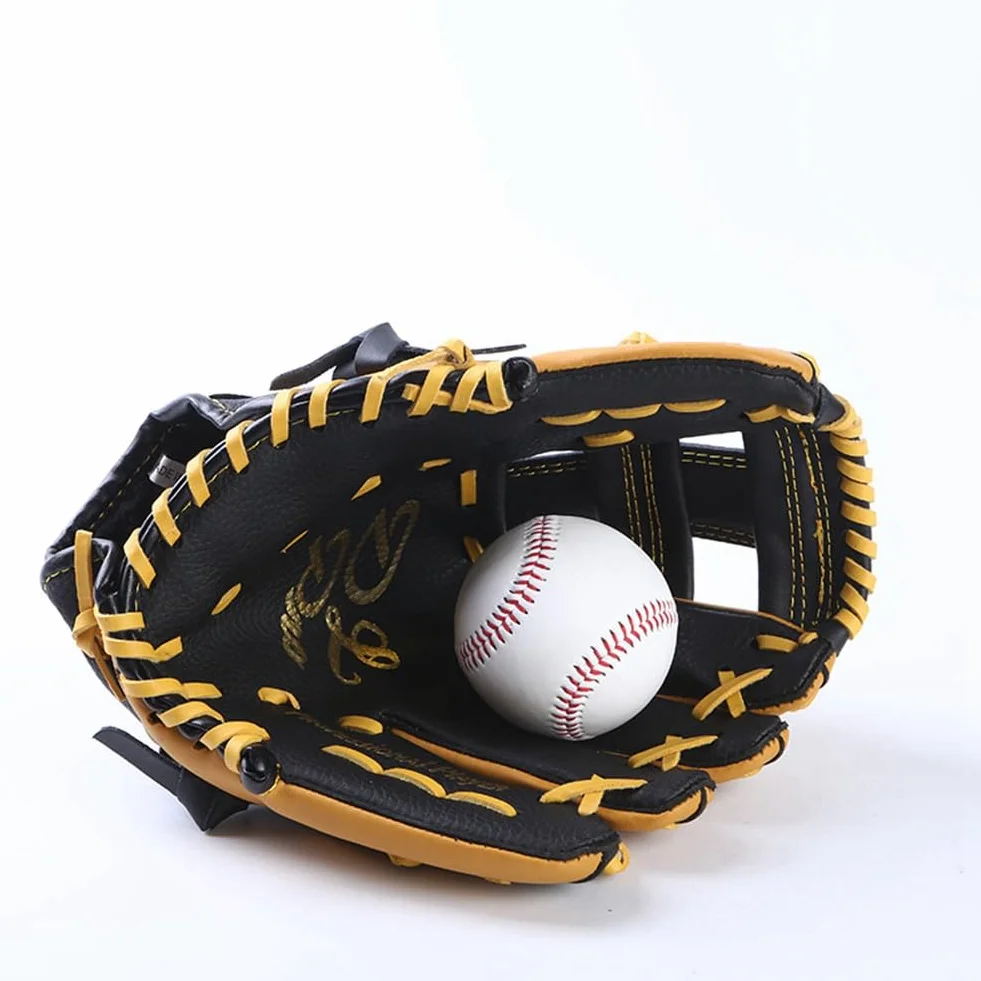 Guante de Béisbol de Piel de Vaca de Doble Capa 12,5 Pulgadas para Adultos