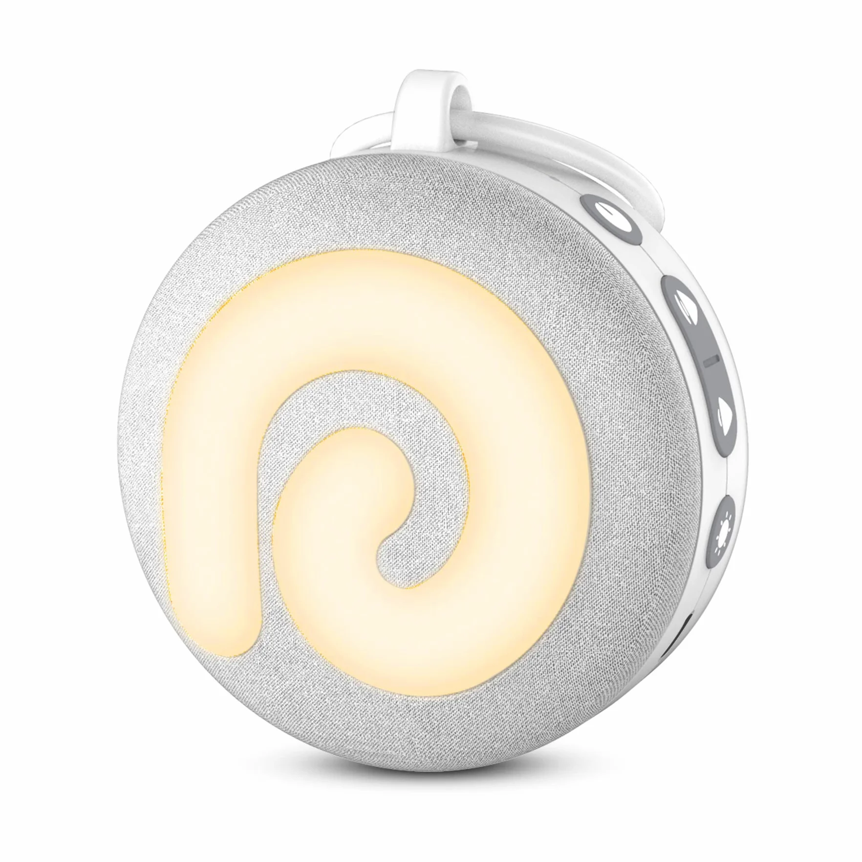Dreamegg D11 Máquina Ruido Blanco con Luz Nocturna 21 Música Relajante Recargable USB Temporizador para Bebés Niños Adultos