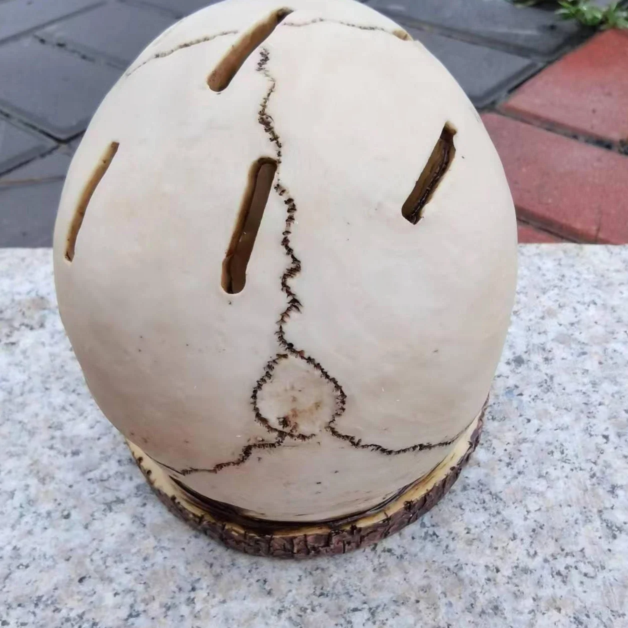 Portacuchillos cráneo, bloque de cuchillos cráneo | Bloque de cuchillos espeluznantes de Halloween | Soporte de cocina con forma de cabeza de horror, bloque de cuchillos de cocina gótico para