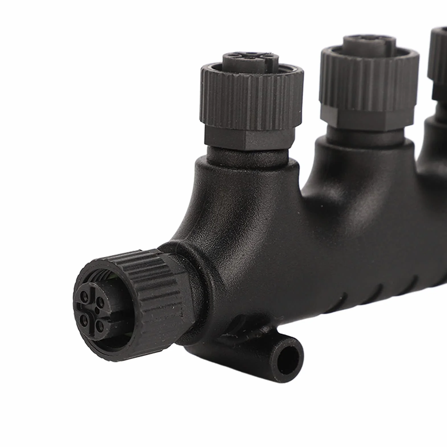 Conector en T de 4 Puertos NMEA 2000 N2K IP67 Resistente al Agua para Redes Lowrance