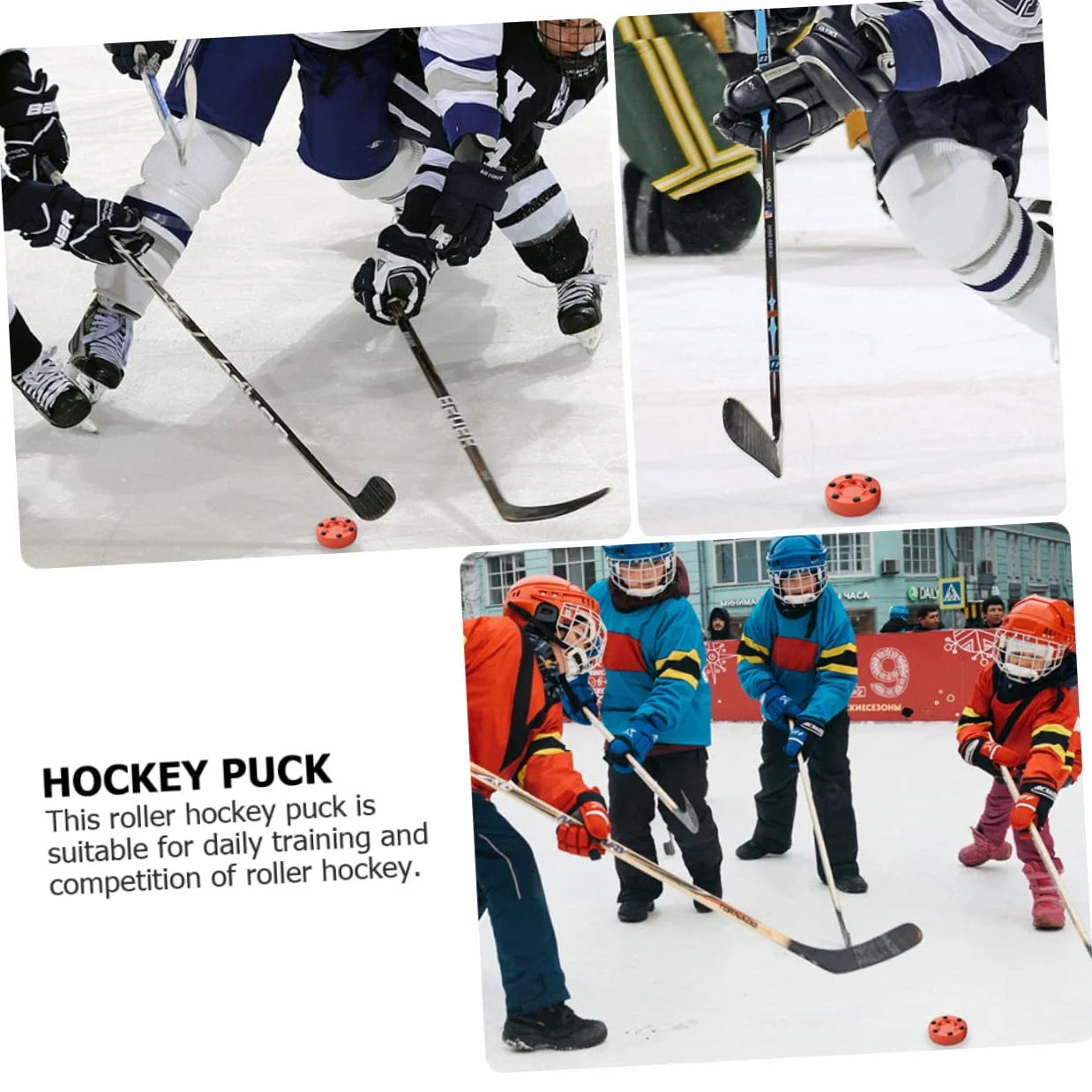 Toyvian Profesional Hockey Línea de Entrenamiento Adultos