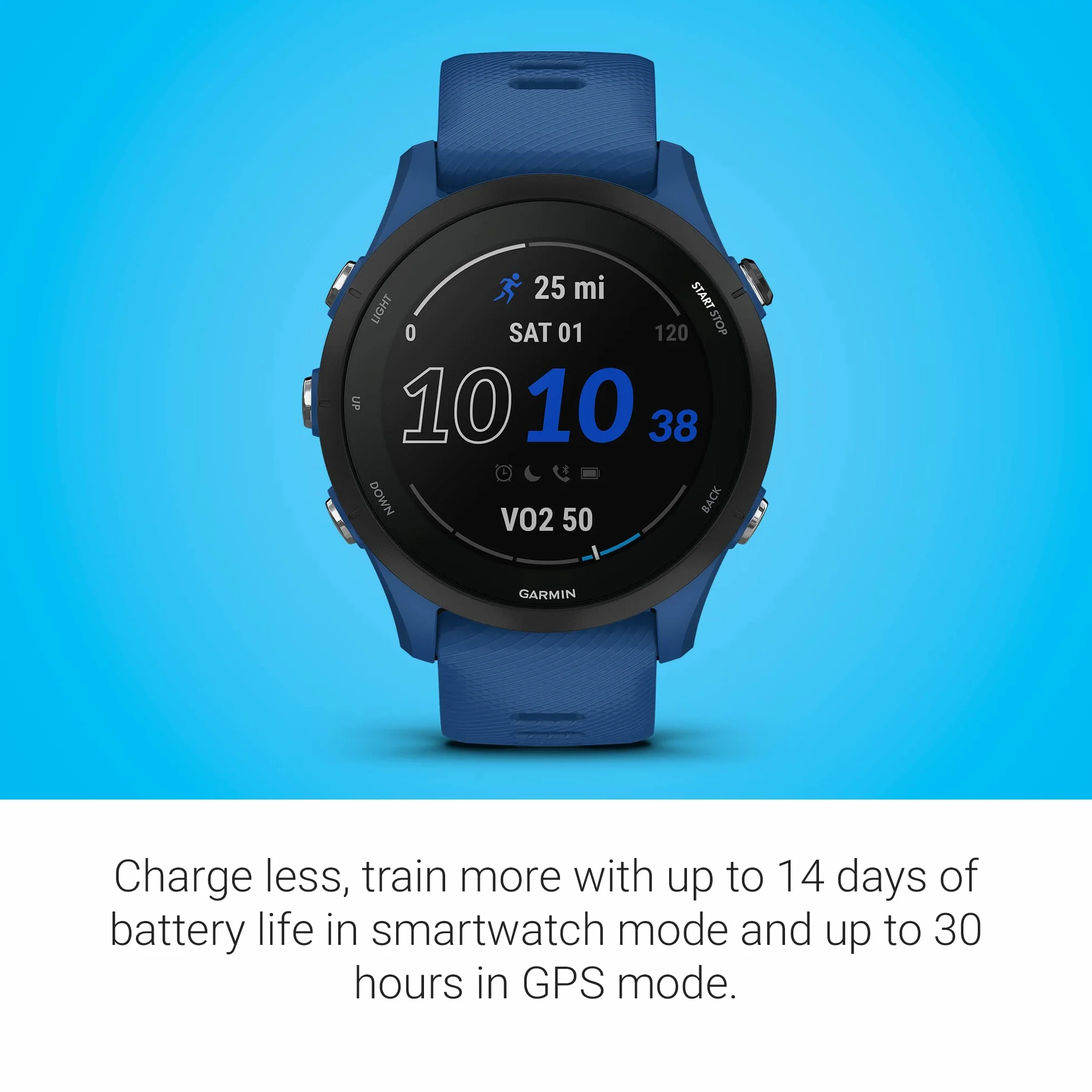 Garmin Forerunner 255 Reloj Inteligente con GPS Azul Marea