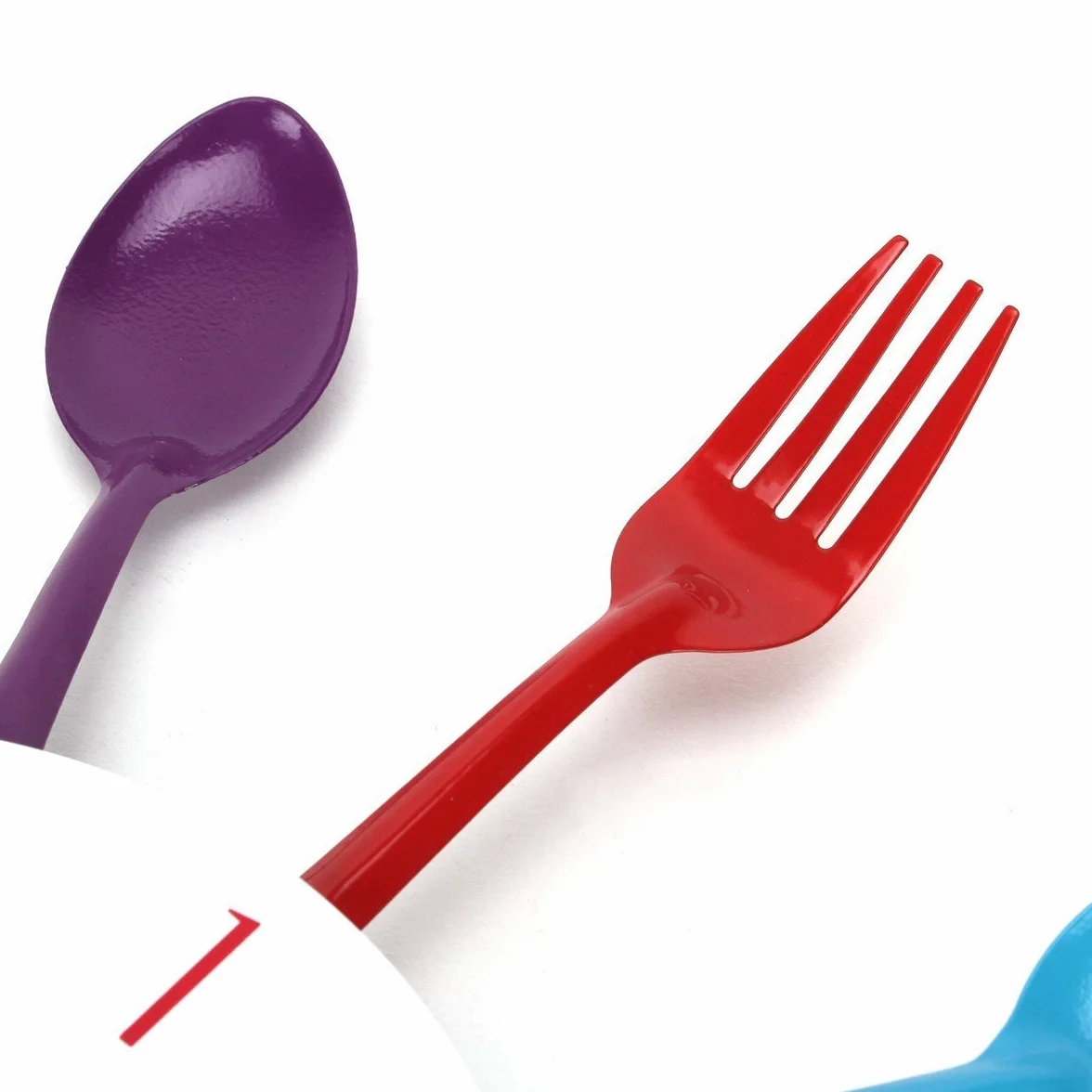Reloj de cocina efecto espejo con diseño de cuchara, tenedor, cubertería, adhesivo extraible en 3D para decoración del hogar