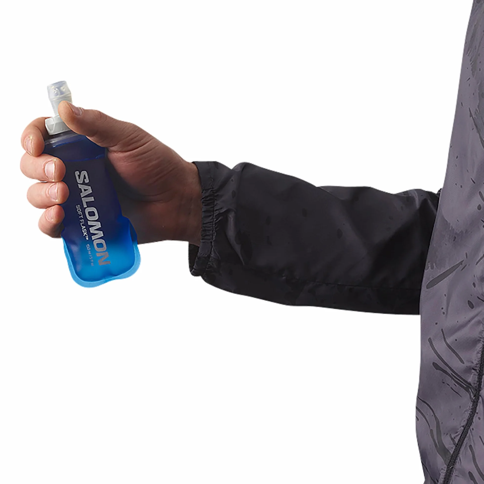 Salomon Soft Flask 150ml/5oz 28 Accesorios de Hidratación Unisexo, Energía rápida, Respetuoso con el medio ambiente, Válvula de alto flujo, Azul