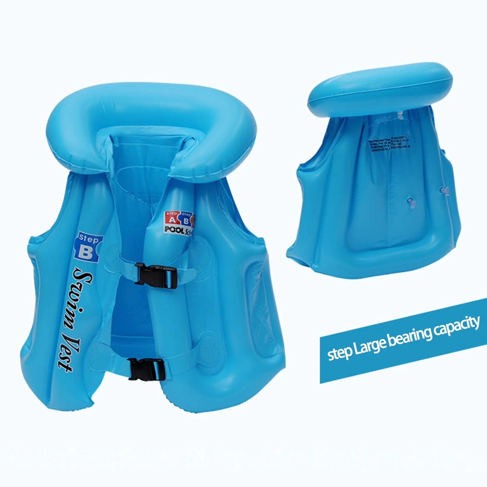 Chaleco de natación para Exteriores niños, Ropa Playa Verano, Ayuda flotación Ajustable Actividades acuáticas, Ligero y cómodo el Sol, algodón, Suave protección Solar # L