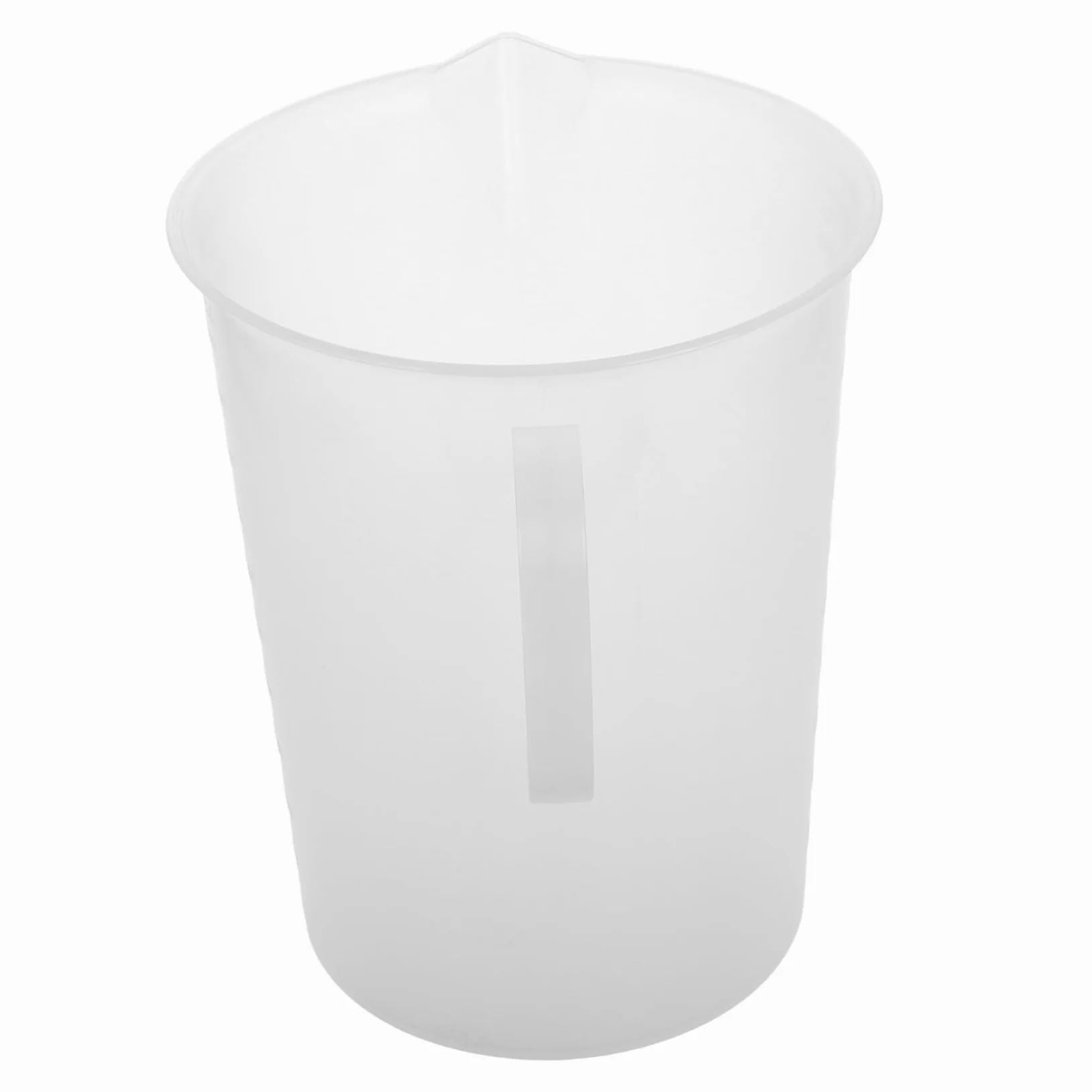 Vaso Medidor Grande De Plástico 5000 Ml Con Asas Para Aceite Motor Graduado Para Taller Mecánico Uso Automotriz Herramienta Precisa De Medición