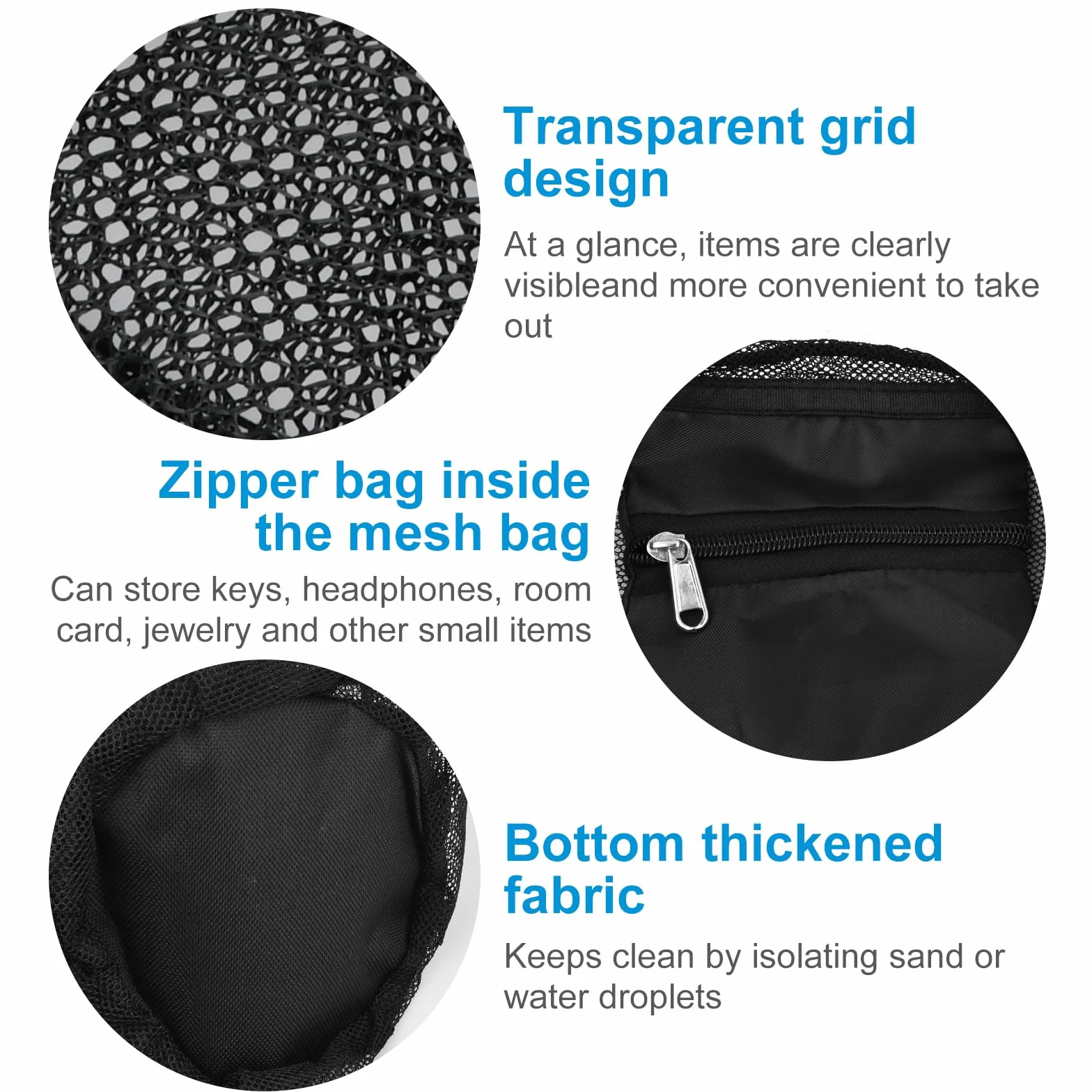 Bolsa de Red Deportiva con Cordón para Balones de Baloncesto, Fútbol, Voleibol y Rugby