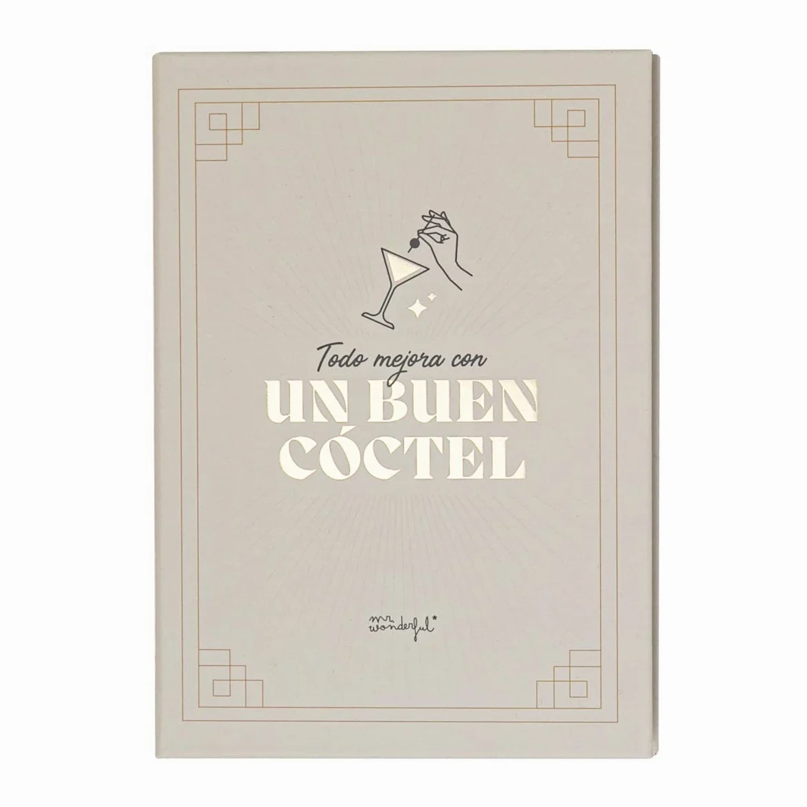 Mr. Wonderful - Kit de cóctel con muchas ganas de fiesta.