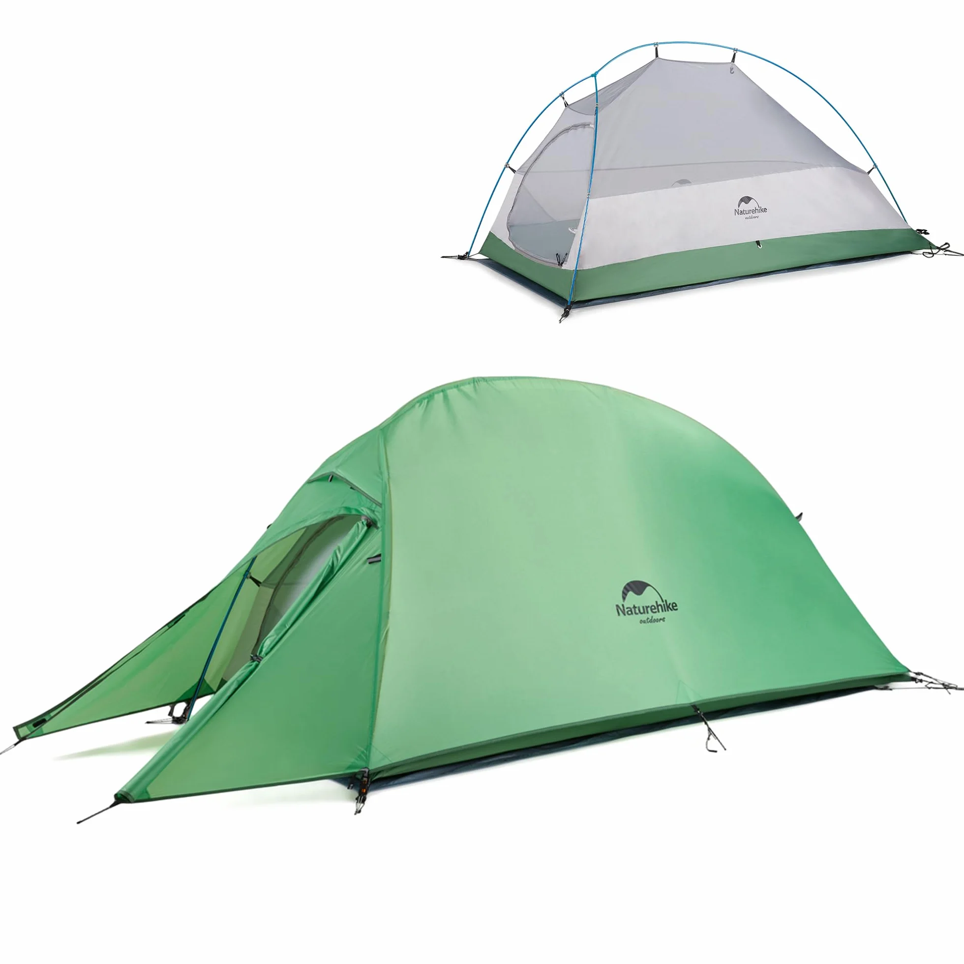 Naturehike Cloud-up Ultraligero 1 Persona Tienda de campaña Impermeable Doble Capa