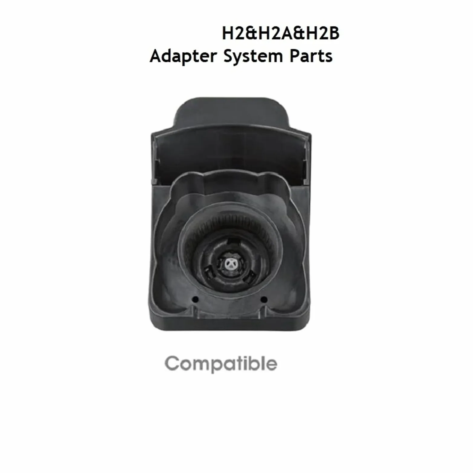Inserto De Cápsula Para Máquina Portátil De Espresso | Compatible Con HiBREW ,Compatible Con H2A ,Compatible Con H2B Soporta Nespresso Dolce Gusto Café Molido ESE Pod(H2 Caffitaly)
