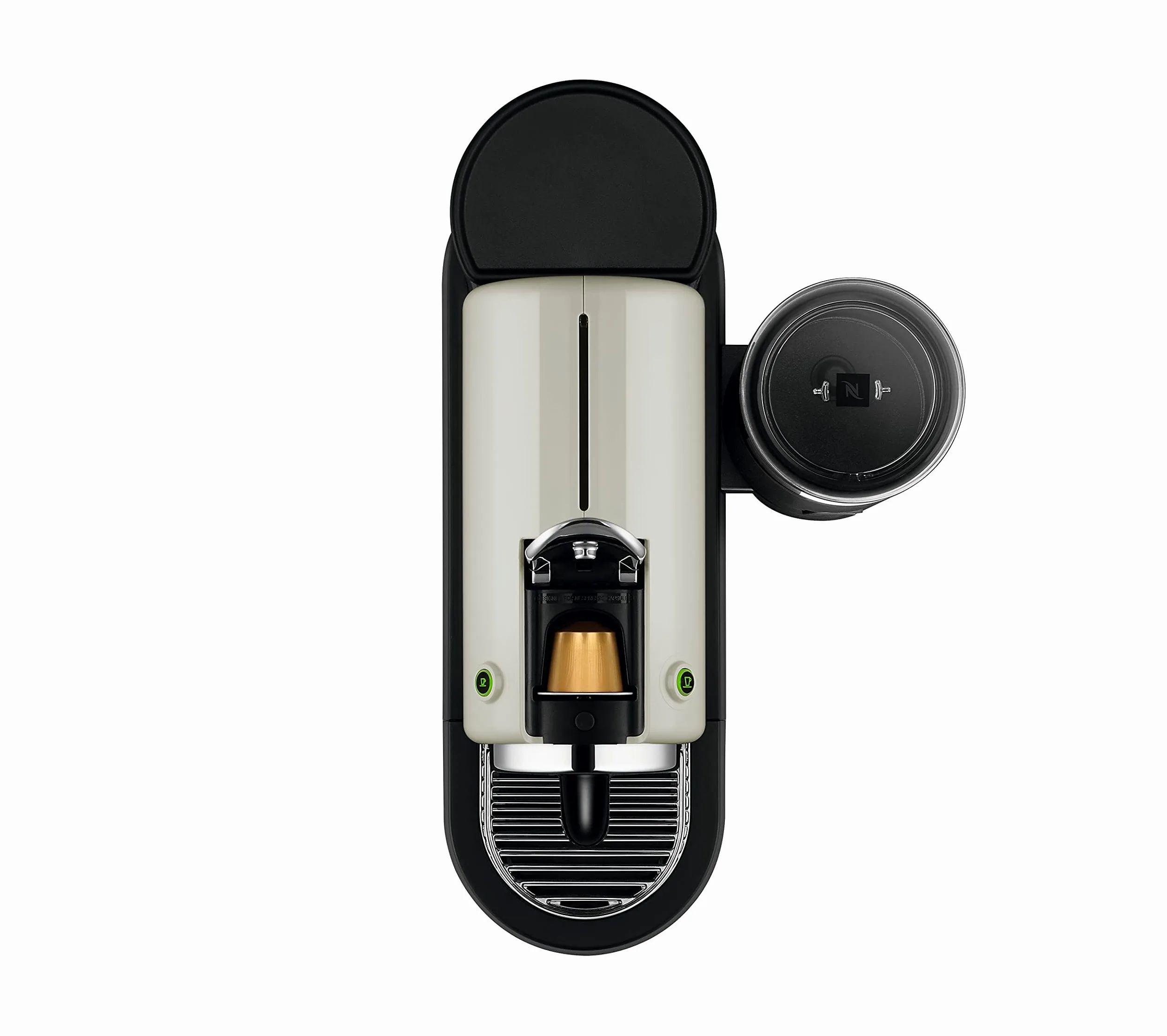 DeLonghi Nespresso Citiz EN267.WAE Cafetera con cápsulas, sistema de extracción especial, 1710 W, 1 L, plástico, Blanco