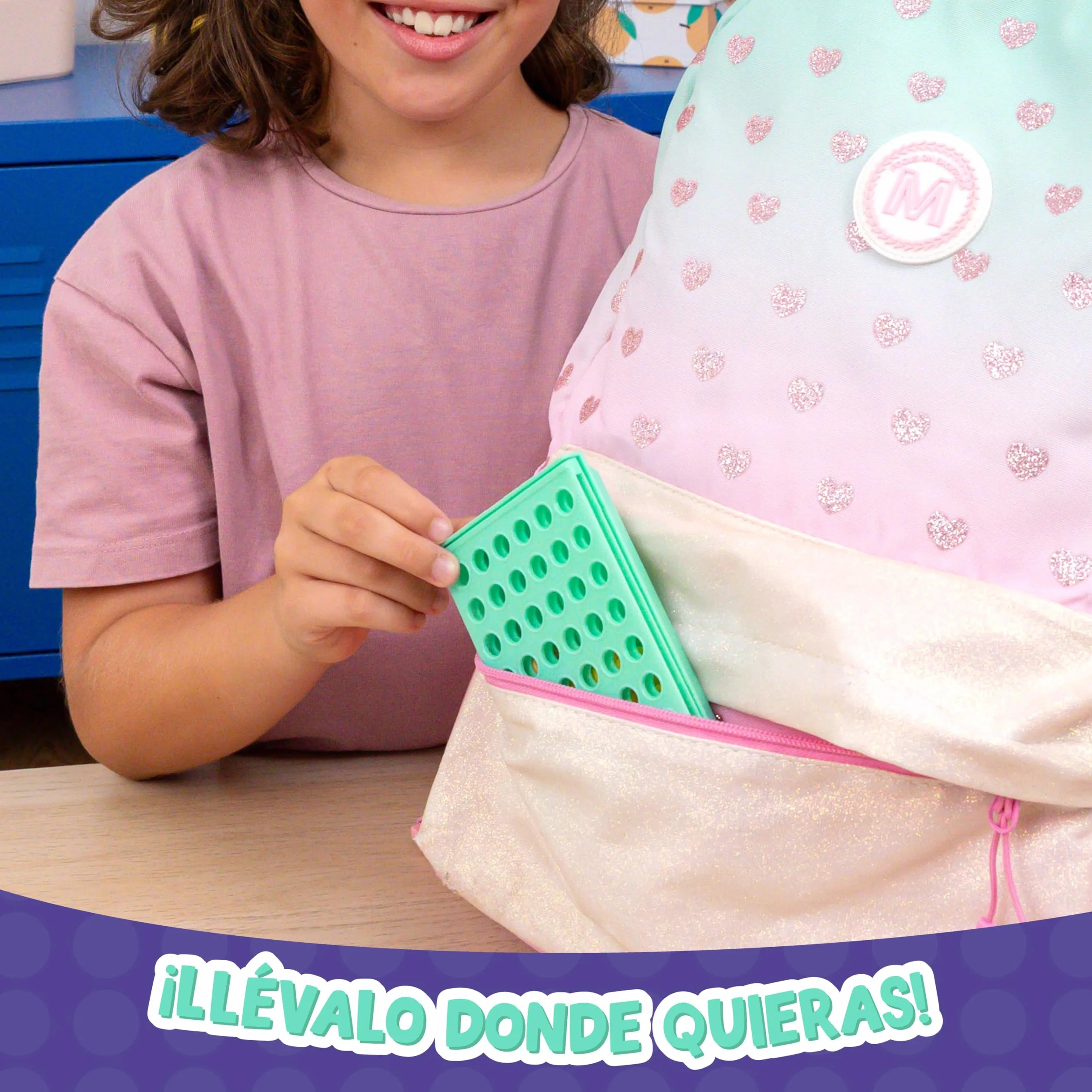 BONNYCO Cuatro en Raya Pack 16 Regalos Cumpleaños Niños Colegio 3 a 12 Años con Bolsas Sorpresa para Invitados. Ideas Detalles Alumnos Primaria, Mini Juegos de Viaje y Piñatas