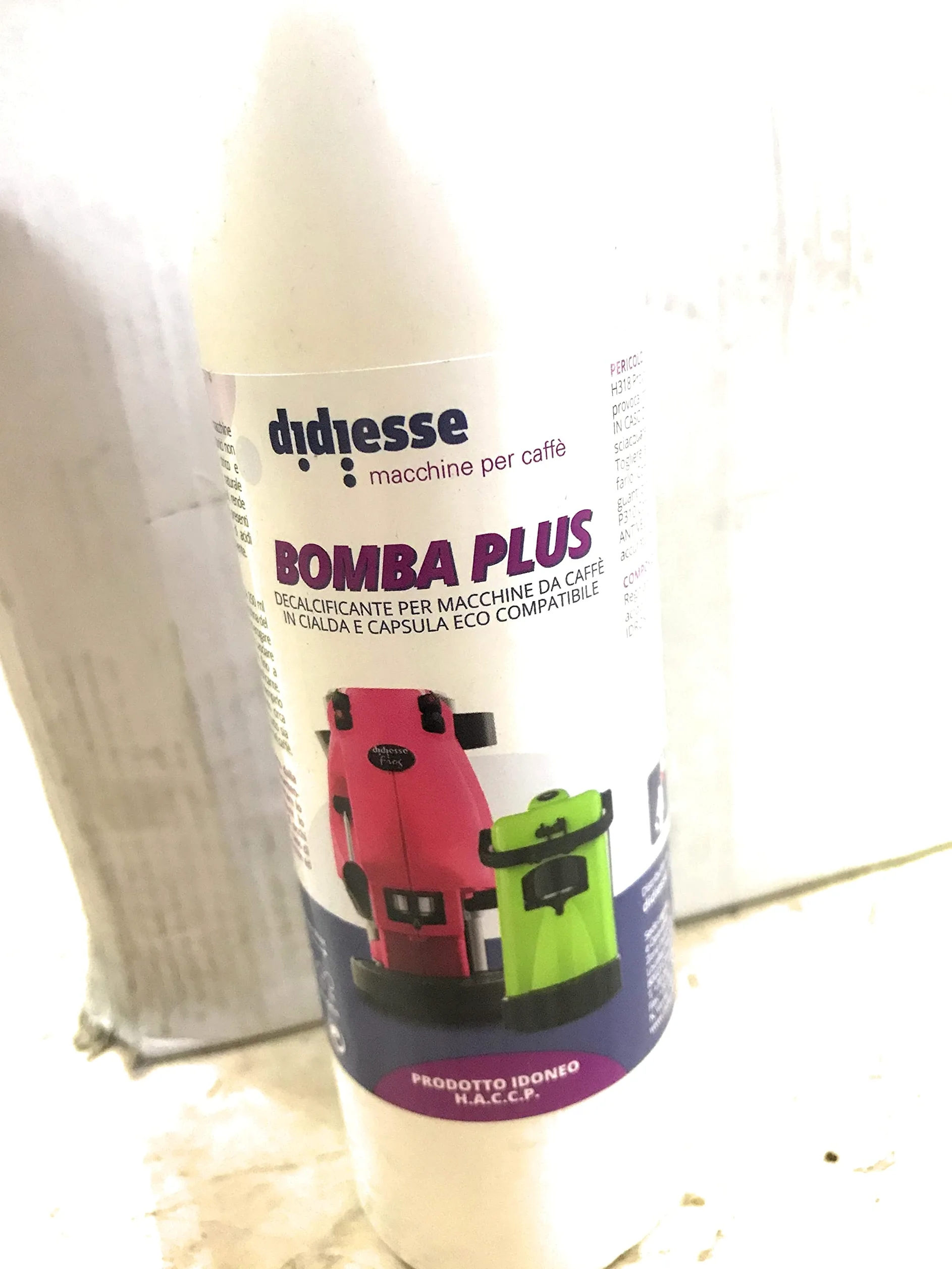Bomba Plus antical descalcificante didididiesse para todas las cafeteras