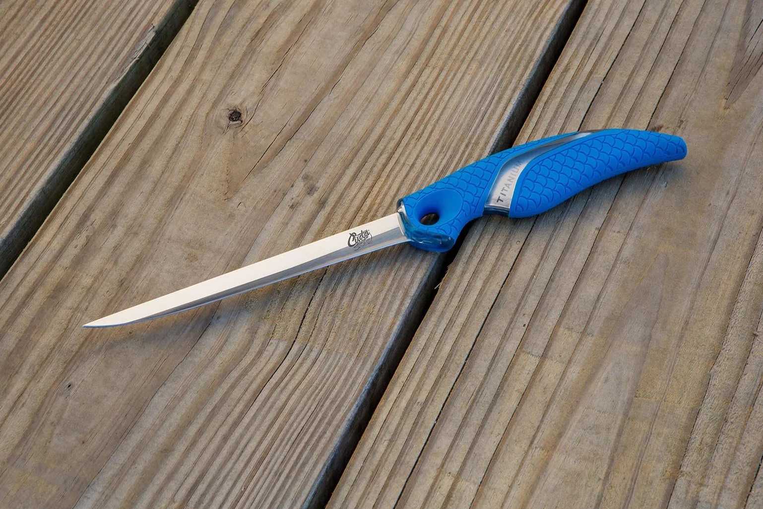 Cuchillo para filetear Cuda 18831 Azul 15 cm