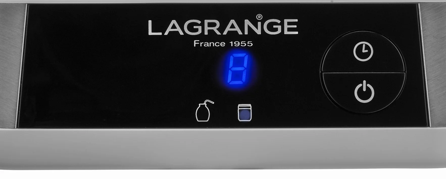 LAGRANGE, yogurtera línea, fabricación francesa, 9 tarros de cristal, 1,5L, programable, apagado automático, señal sonora, 18 W, 459002