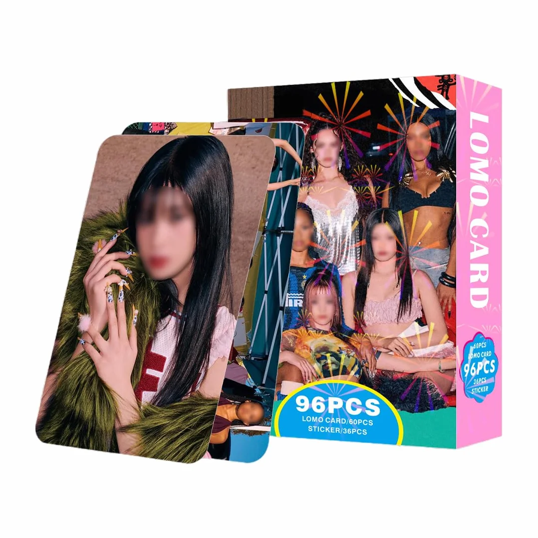 96 Piezas KATSE Tarjetas de fotos Beautifulchaos Conjunto de tarjetas de álbum de novela Set de mini kpop mercancía Tarjetas fotográficas photocard Regalo para fans