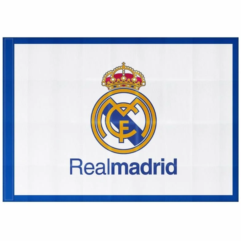 Real Madrid Bandera Oficial 150x100 cm Blanco Azul