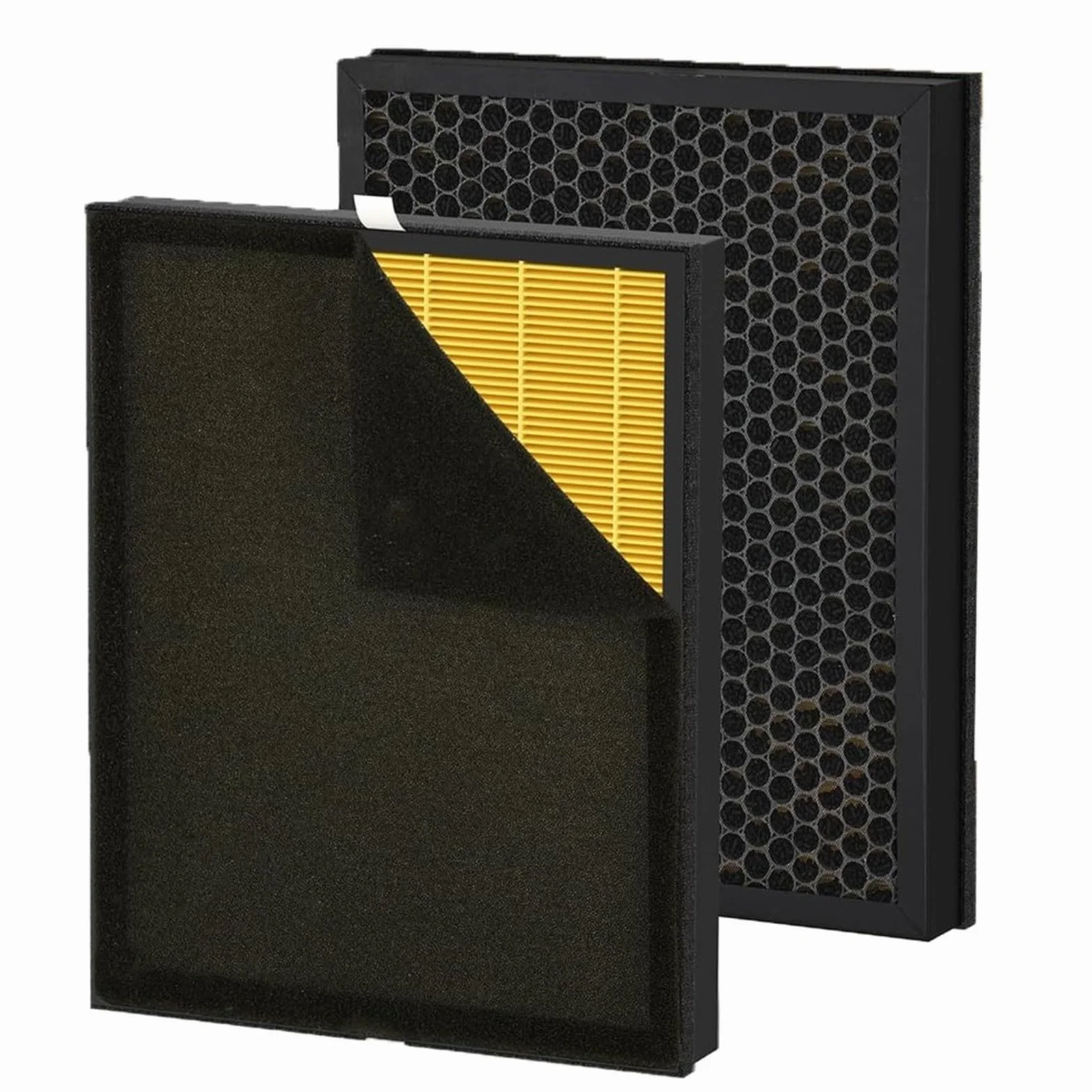 Filtro HEPA de repuesto para purificador de aire MOOKA KJ190L, prefiltro lavable para polvo (2 unidades)