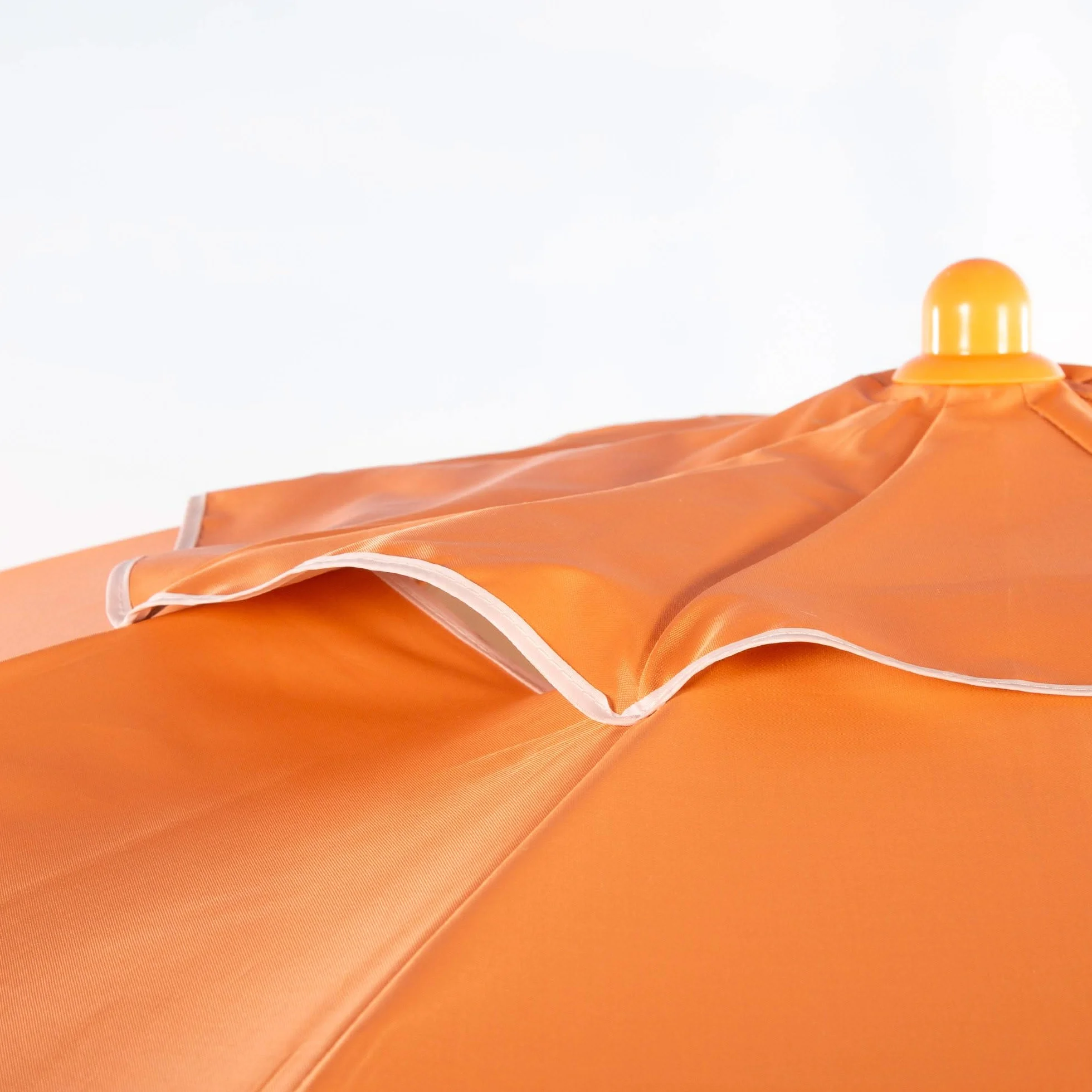 AKTIVE BEACH Sombrilla de playa inclinable D220 cm Naranja protección UV50 8 varillas Material oxford ventilación exterior