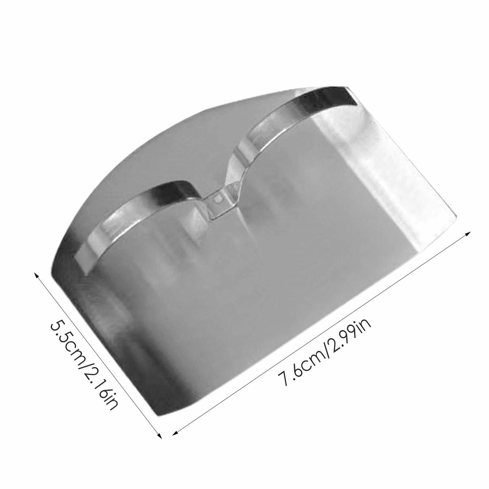 Dedos Acero Inoxidable, ProteDedos Cocina, Dedos para Cortar Verduras y Frutas Forma Segura, Utensilios Cocina para Chef