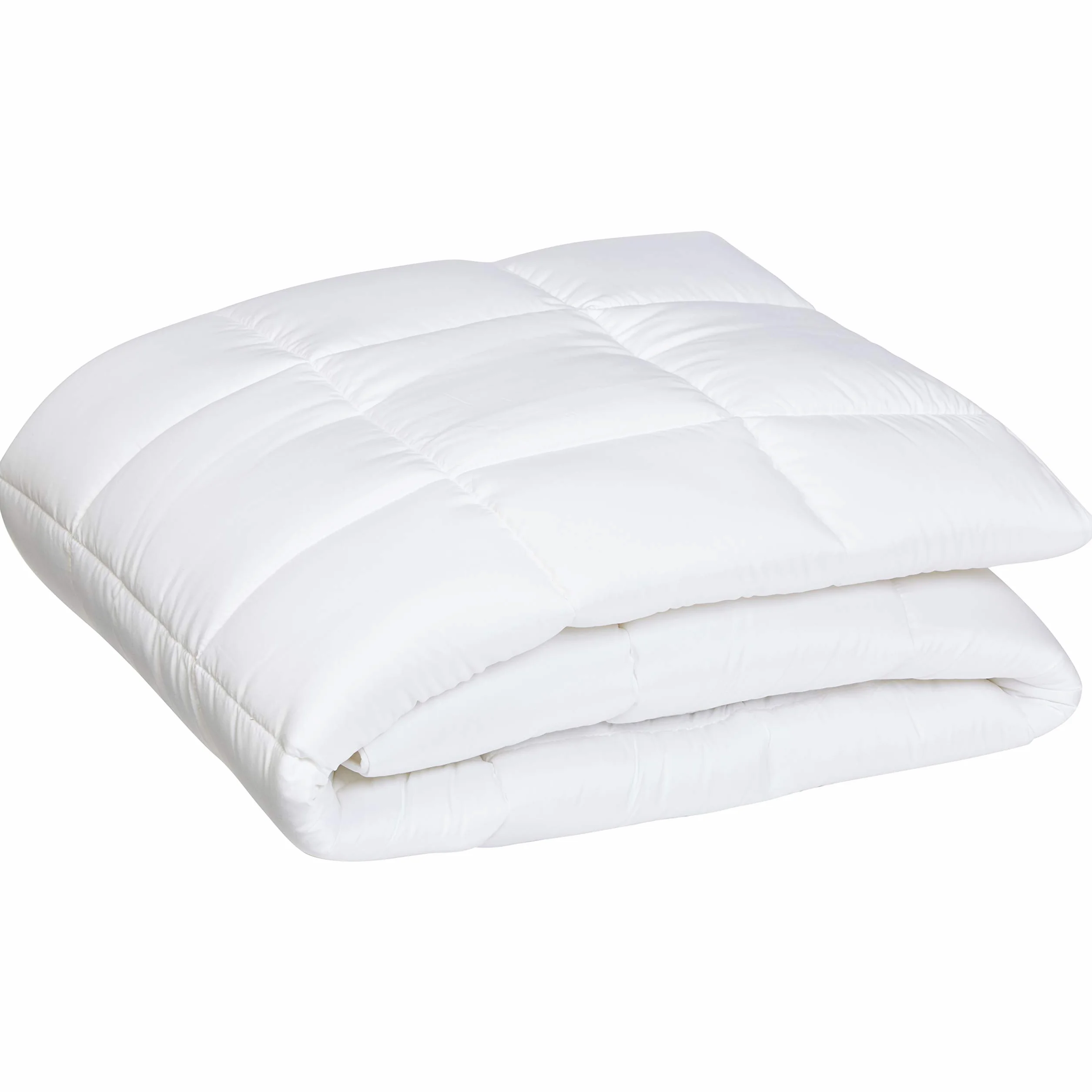 Amazon Basics Sobrecolchón suave con relleno de poliéster de microfibra y correas, 160 cm x 30 cm x 200 cm, blanco