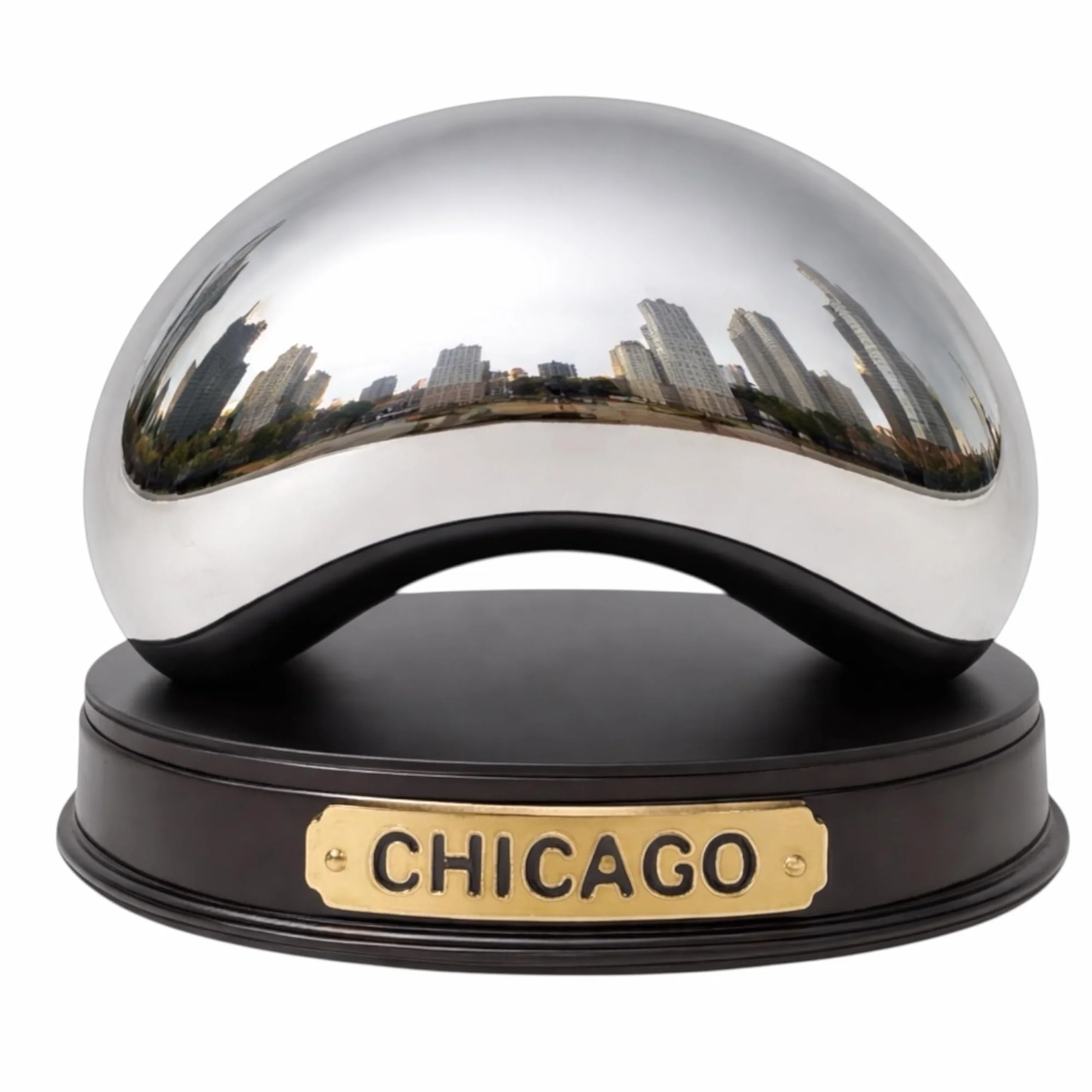 Chicago Cloud Gate"The Bean" Papel Peso Recuerdo Cromo