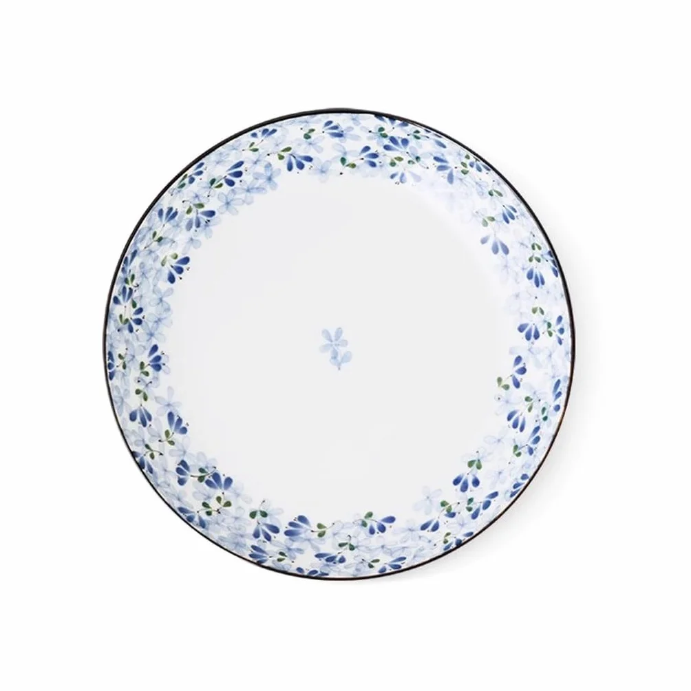 SLEEVE Platos de Comida platear De Cena De Cerámica De Color Fresco Bajo Vidriado For platear De Cena De Desayuno En Casa Plato para Servir