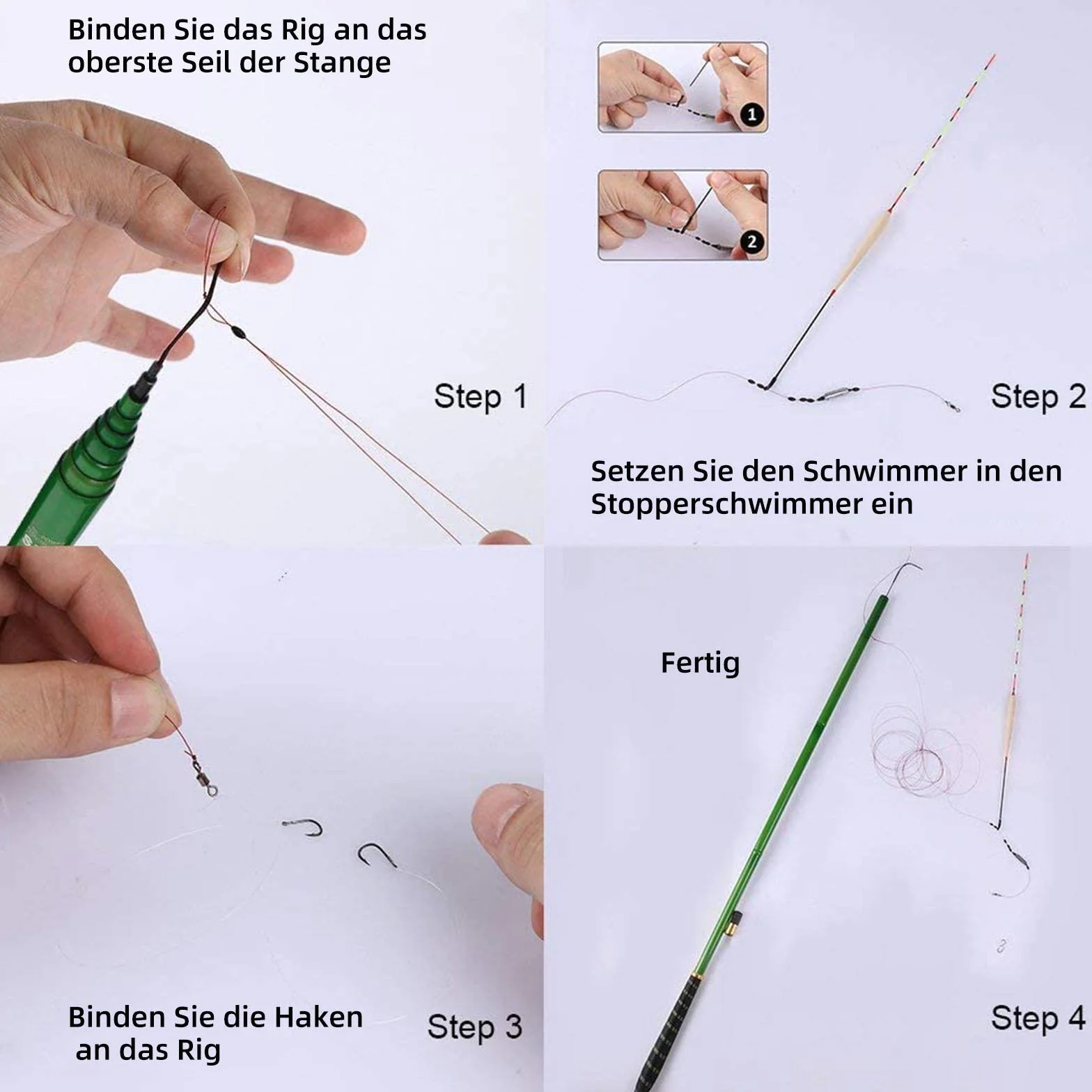 Goture Caña de Pesca con Mosca Telescópica Tenkara Fibra de Carbono Ultra Ligera + 3 Segmentos