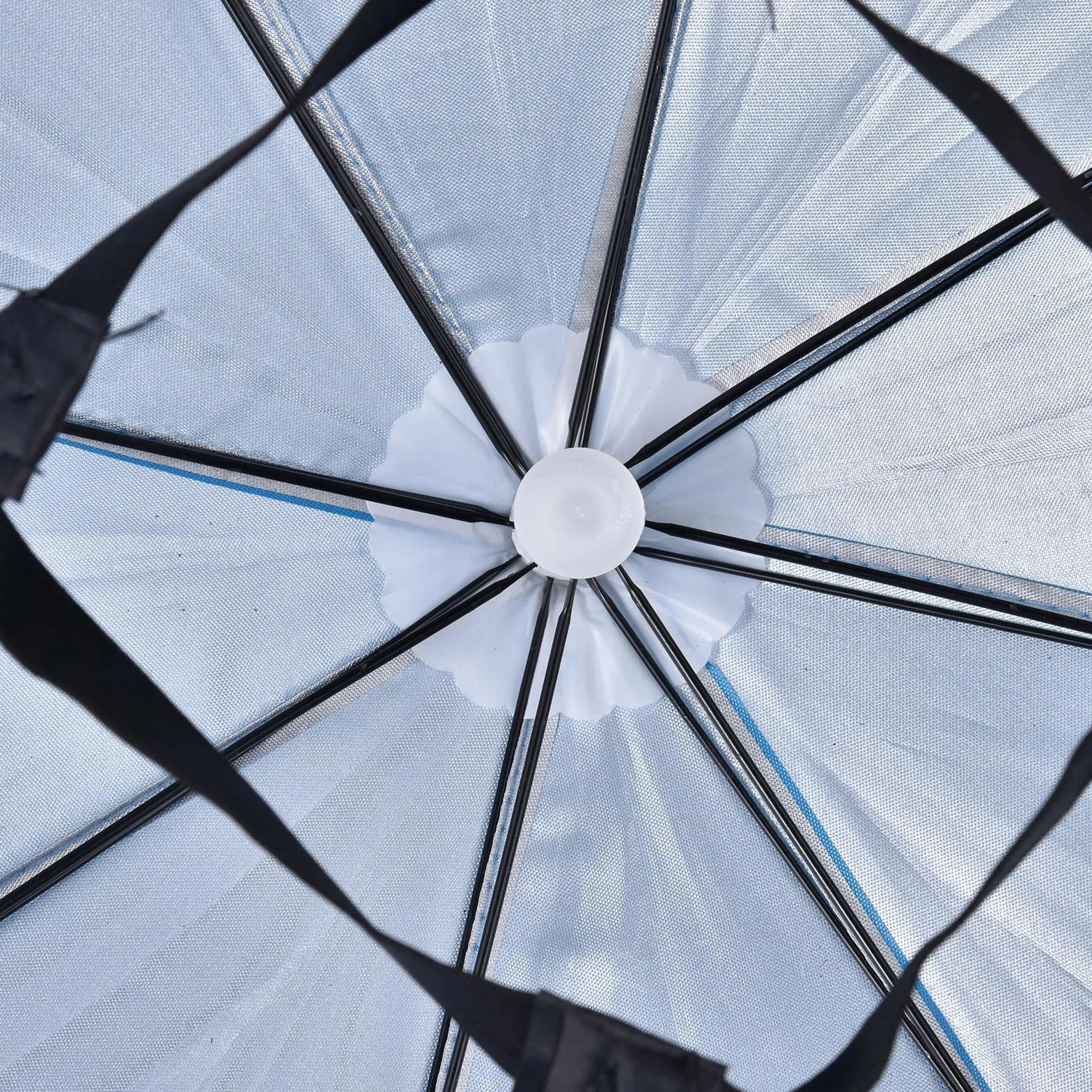 Sombrero Paraguas De Cabeza Impermeable Reutilizable Manos Libres Ajustable Con Banda Elástica