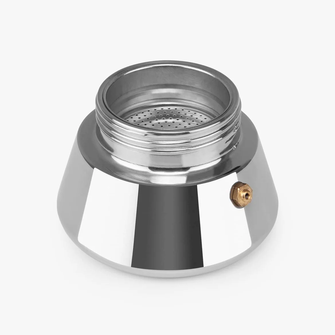 Orbegozo KFI 460 , Cafetera italiana inducción , 4 tazas , mango ergonómico, apta para cocinas de gas, eléctricas y de vitrocerámica, se puede usar en lavavajillas, color acero inoxidable